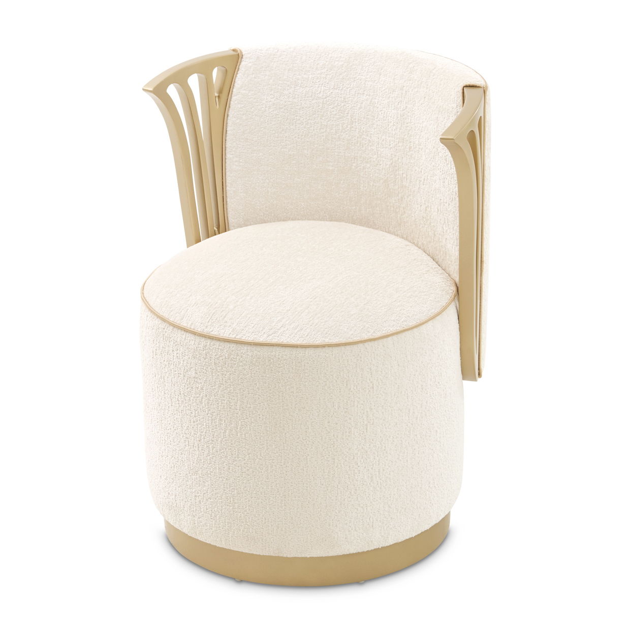 La Terrazza - Vanity Chair - Creamy Pearl
