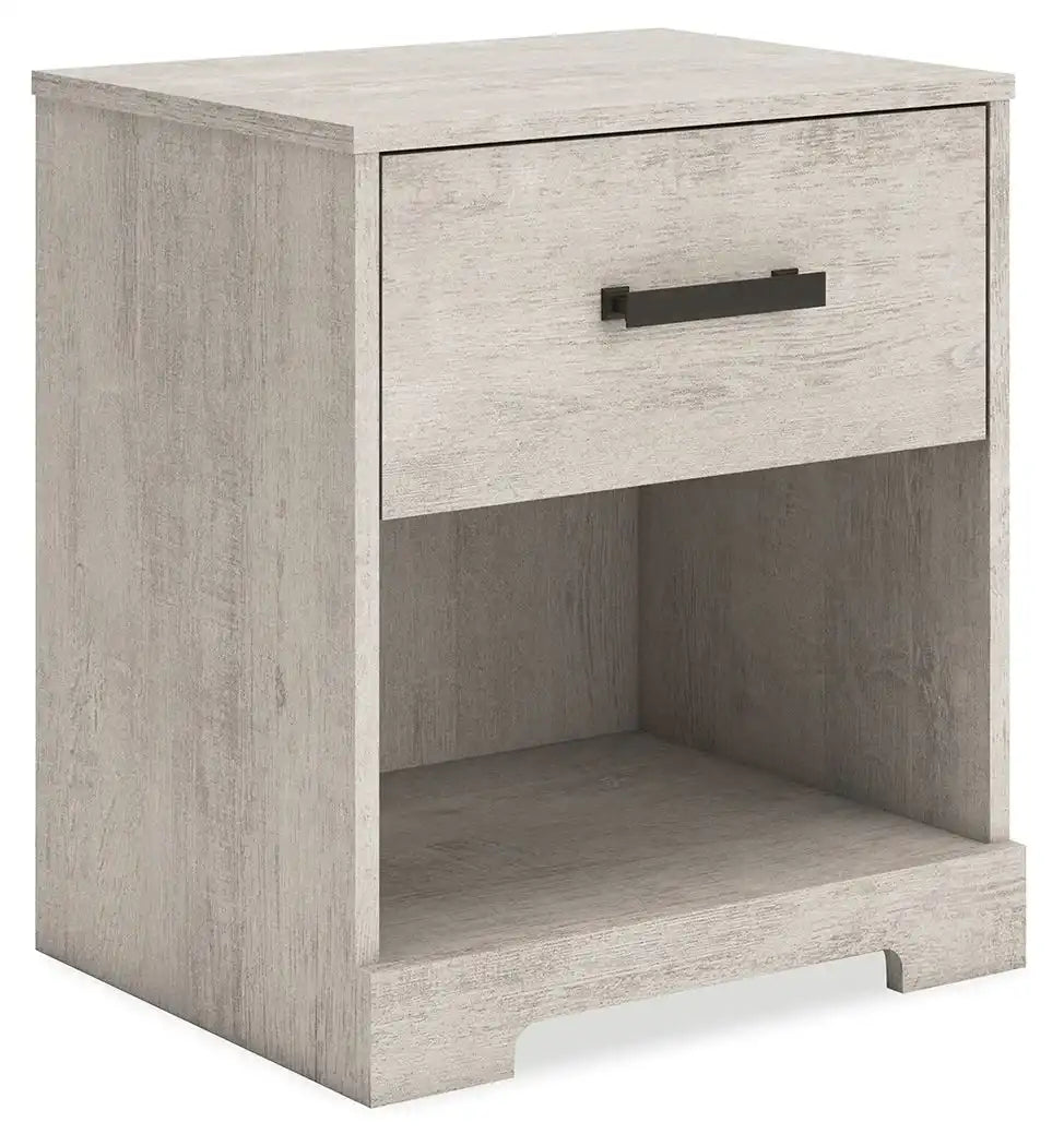 Shawburn - Gray - One Drawer Night Stand