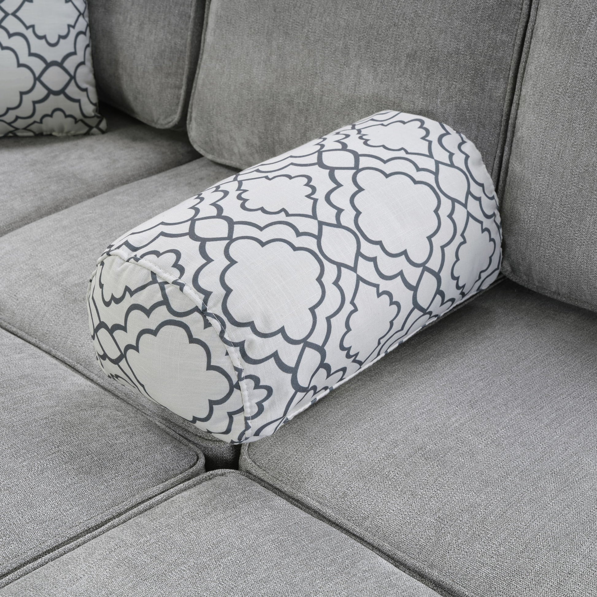 Convertible Sectional L-Shaped Sofa With Dual Pull-Out Sleepers, Flip-Top Table, USB Ports, Cup Holder & Storage - Best Buy Furniture