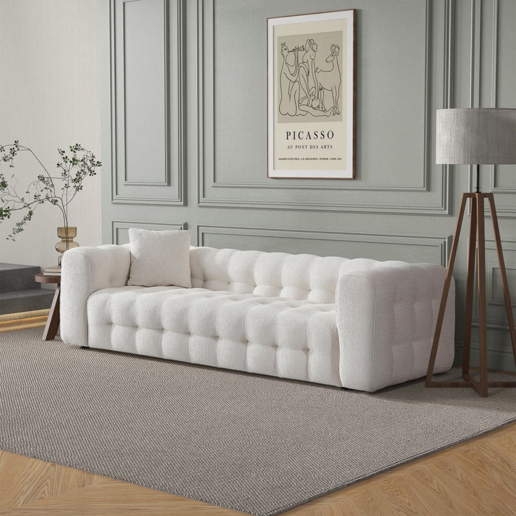 Eden - Modern Tufted Chesterfield Sofa