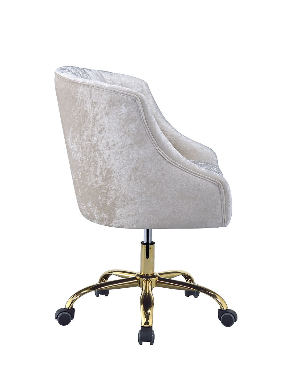 Levian - Office Chair - Cream / Gold - Best Buy Furniture