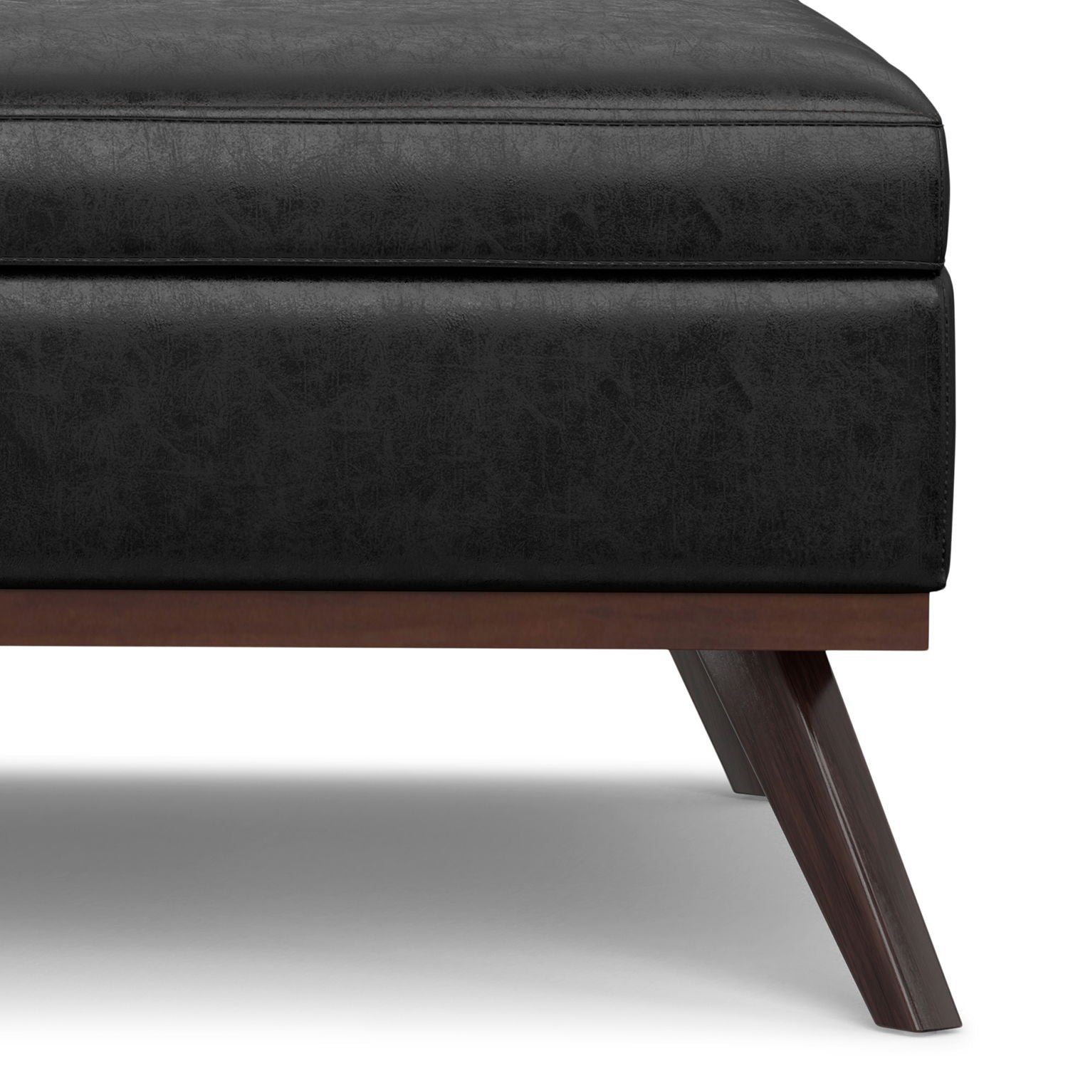 Owen - Multifunctional Square Coffee Table Storage Ottoman - Best Buy Furniture