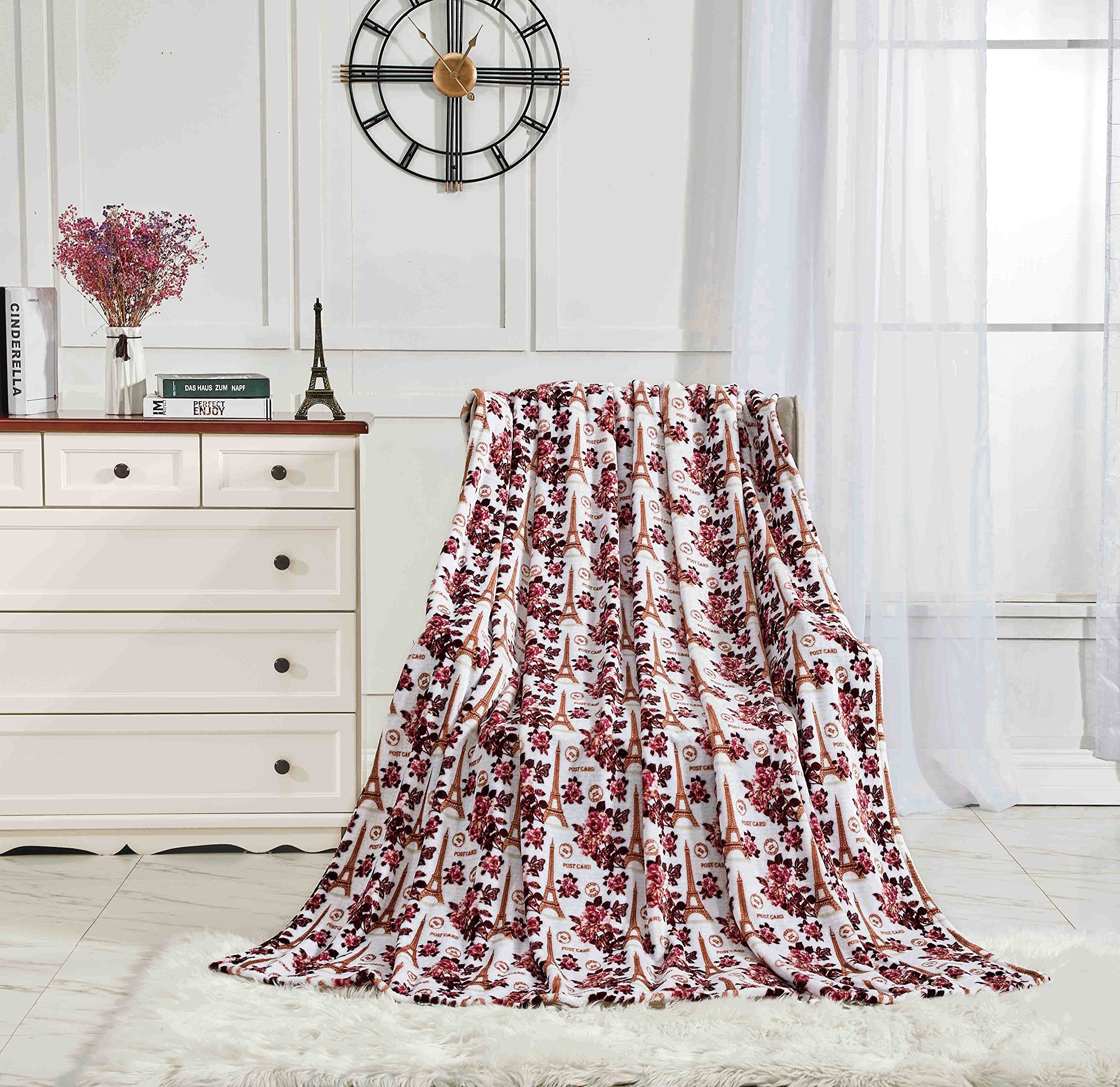 Oversized Luxe Plush Throw Blanket (50" x 70") - Best Buy Furniture