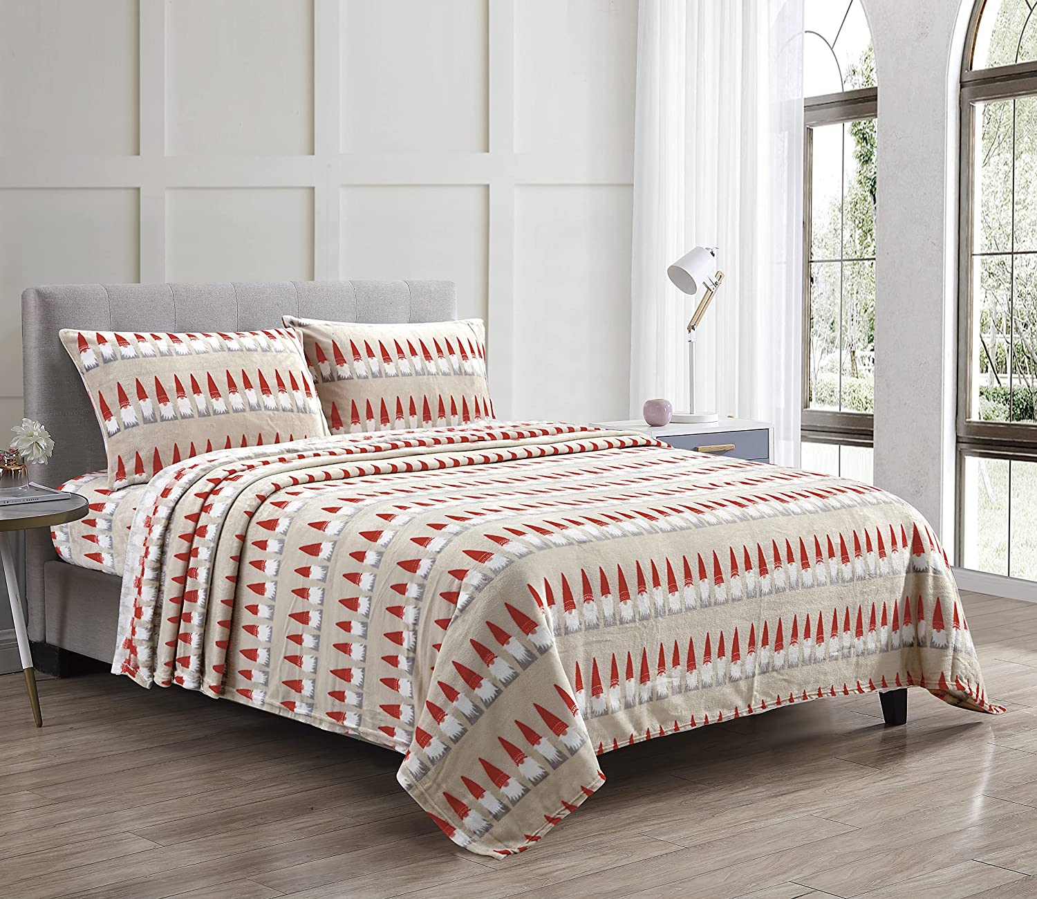 Decor&More Luxury Elegance Extra Soft Velvet Touch Microplush Sheet Set - Best Buy Furniture