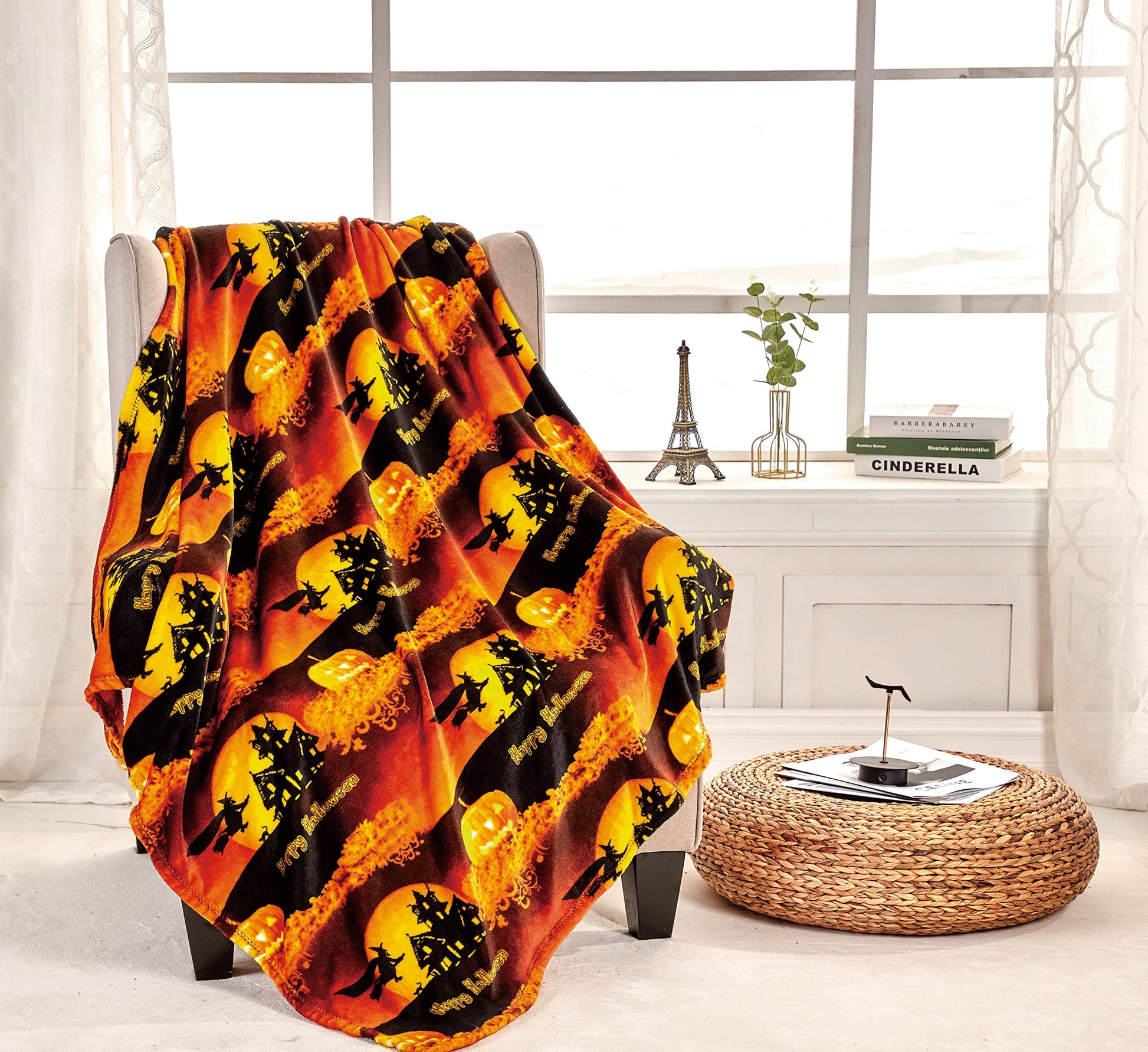 NobleHouse Velvet Touch Holiday Throw Fleece Blanket (50" x 60") - Best Buy Furniture