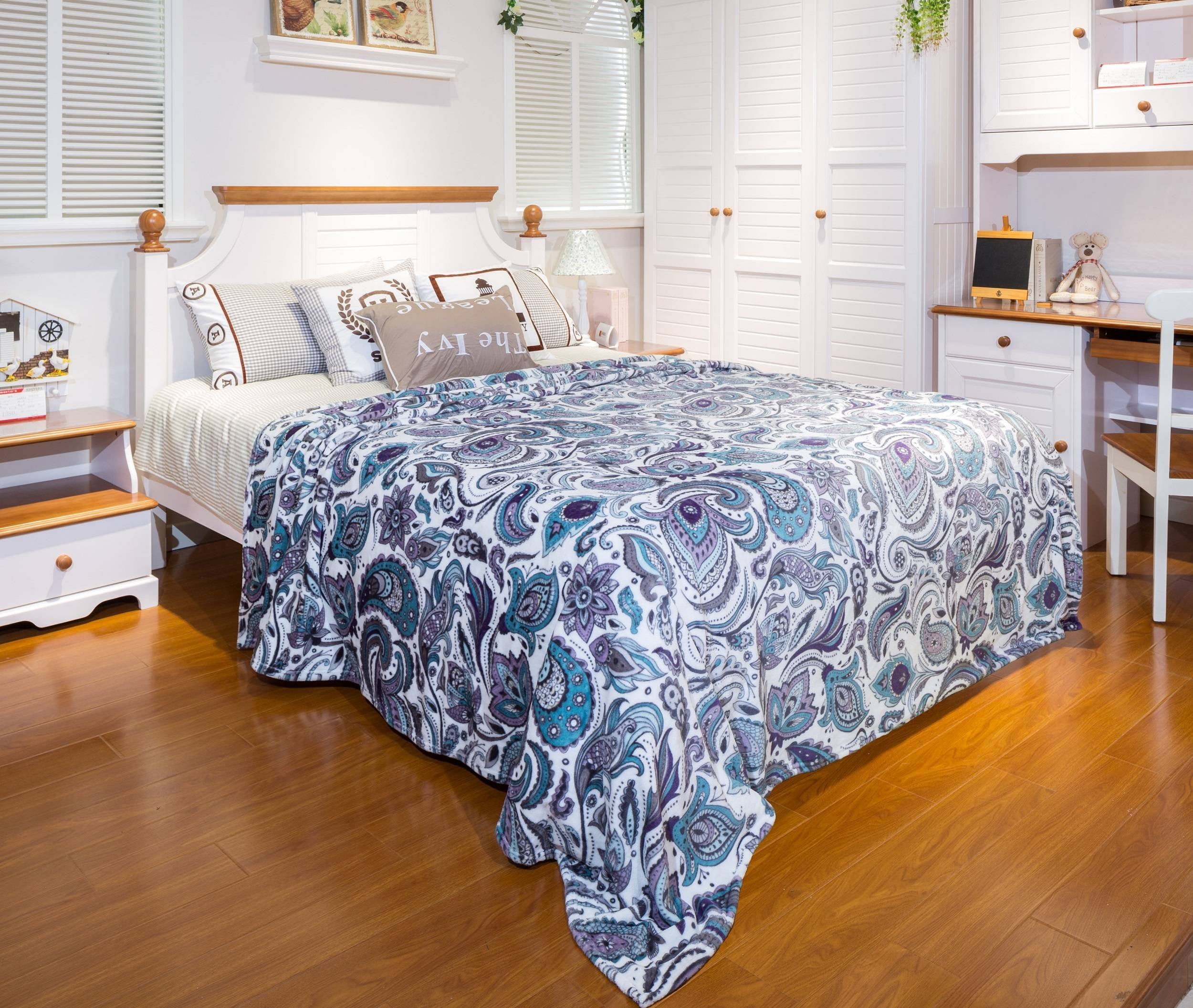 Faith, Hope, Love Home Decor Velvet Touch Full Size Microplush Blanket - Best Buy Furniture