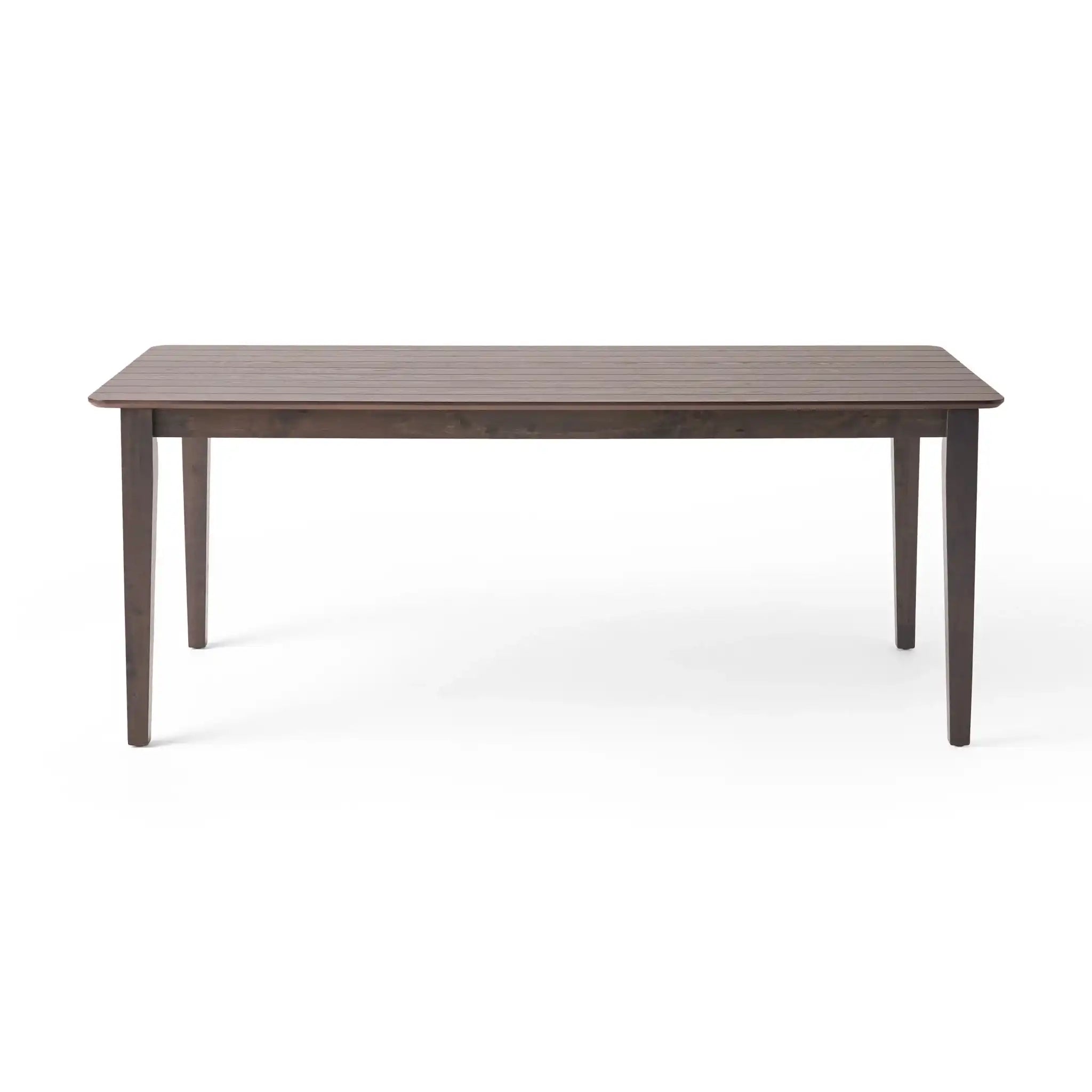 Farmhouse Charm Dining Table With Square Leg