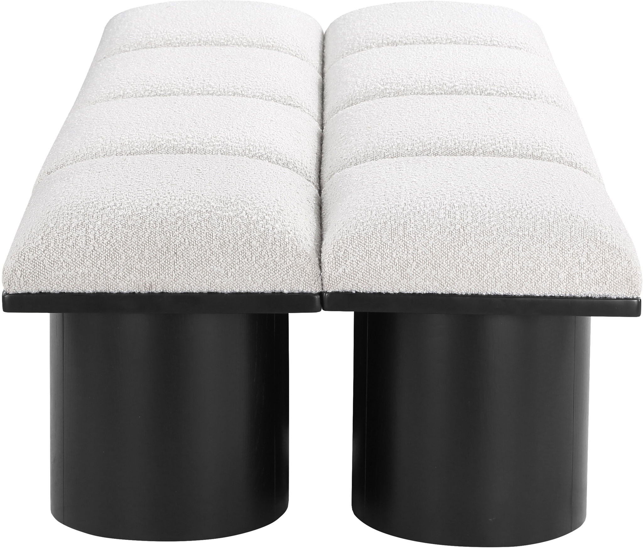 Pavilion - 8 Piece Modular Bench With Black Base