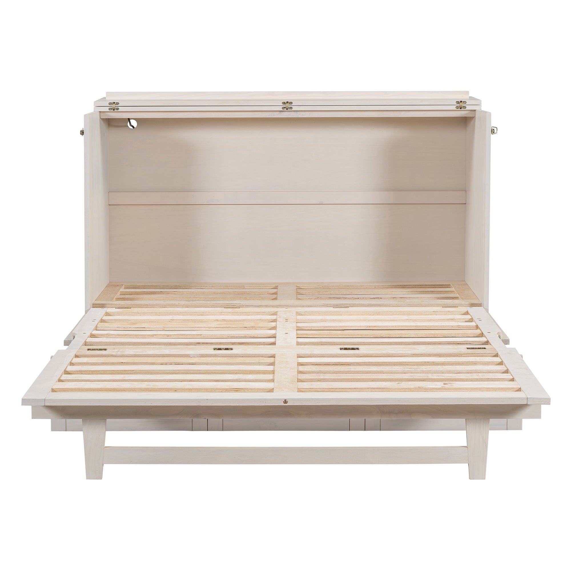 Murphy Bed With Large Drawers And USB Ports
