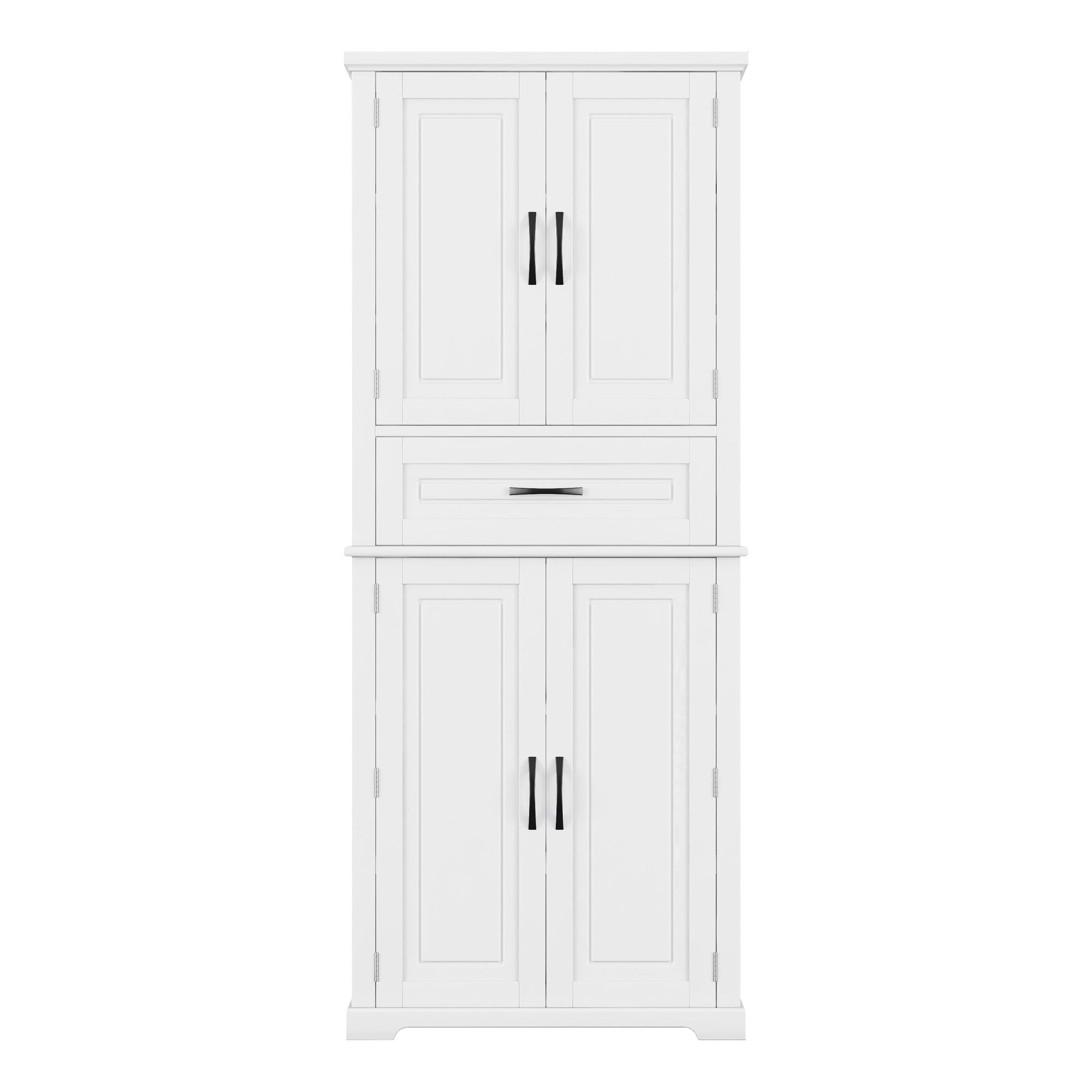 Bathroom Storage Cabinet With Multifunctional Storage Space, Drawer With Slide Rails, Adjustable Shelf