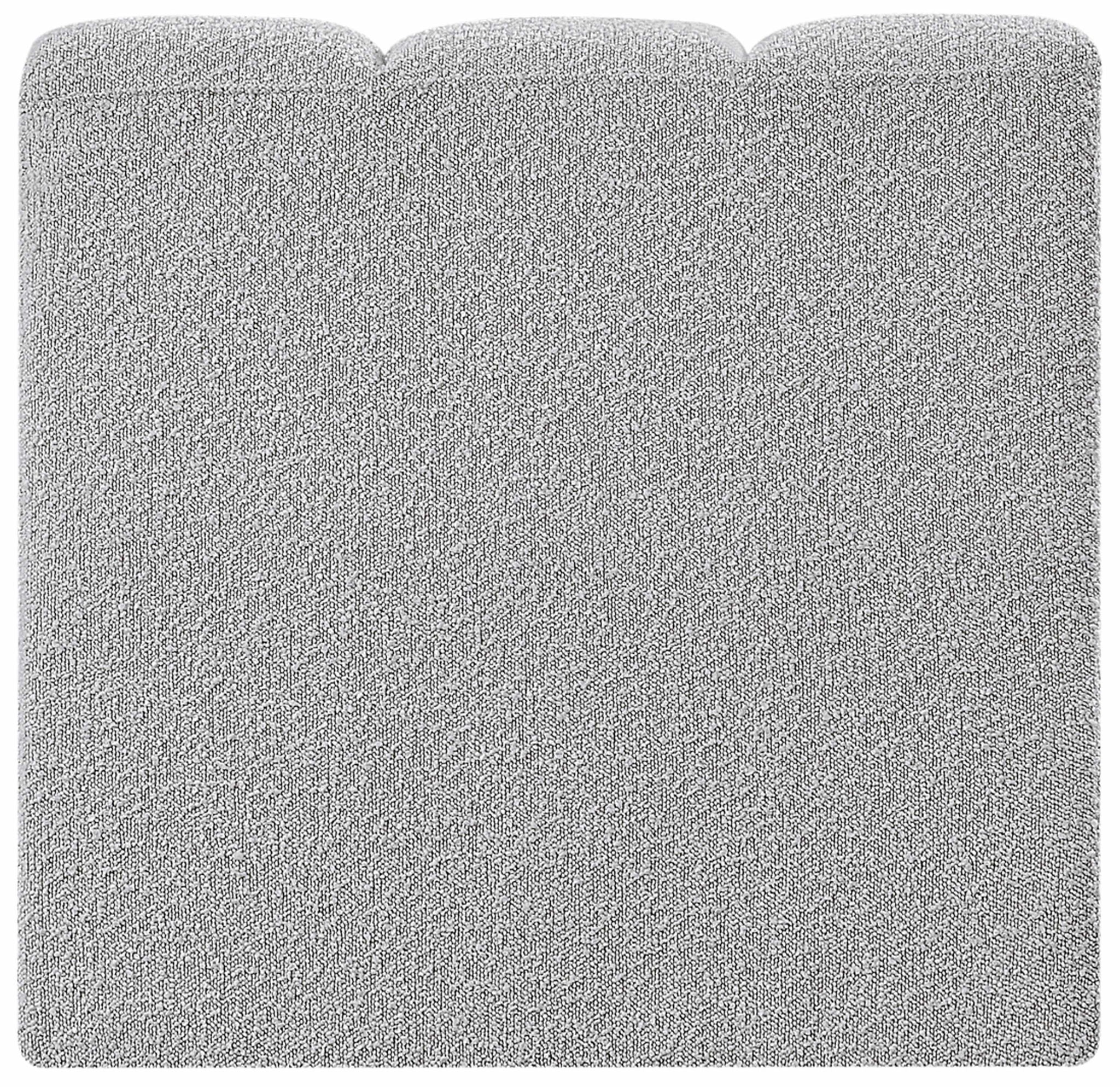 Arc - Boucle Fabric Straight Chair