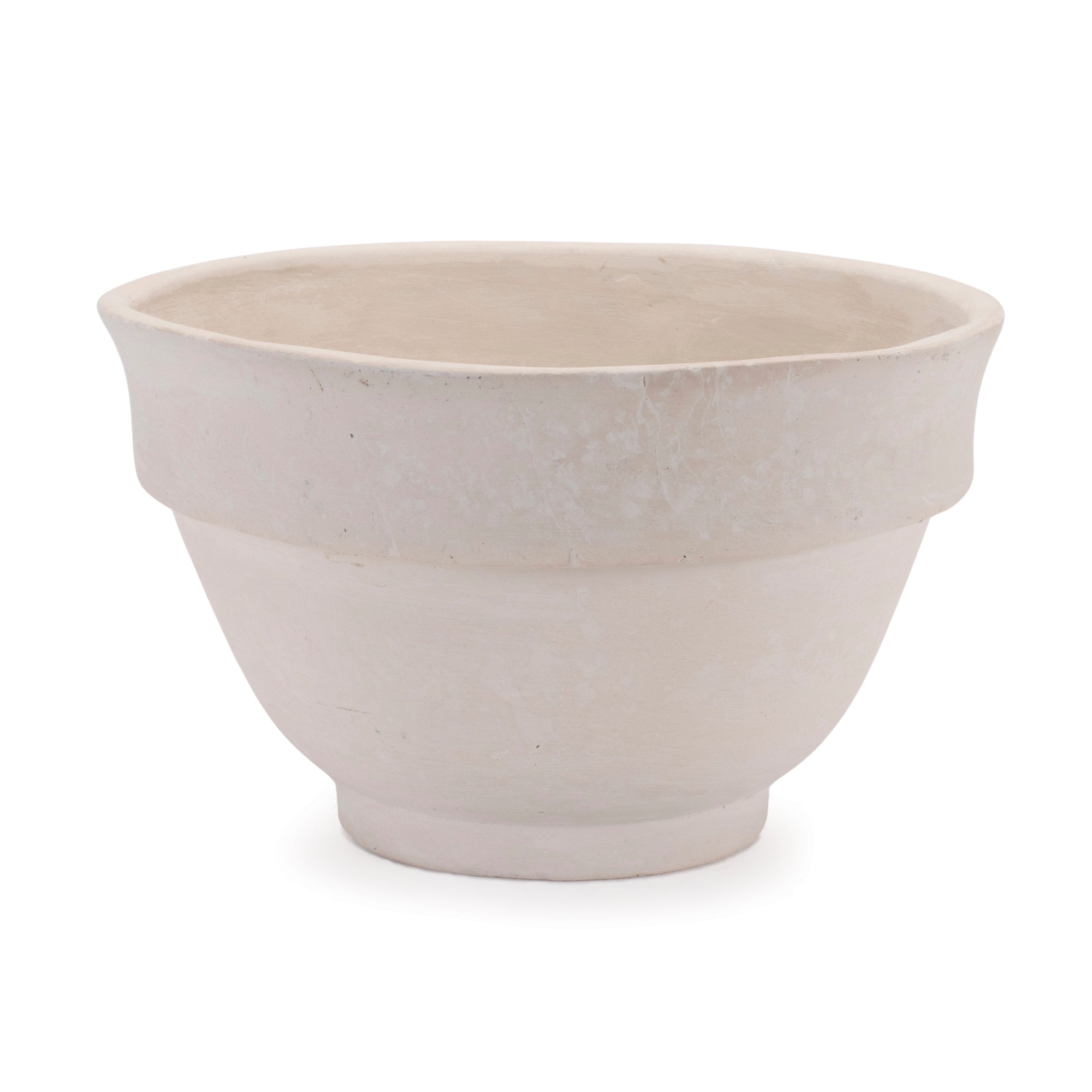 Recycled Paper Chalk Bowl 10"D