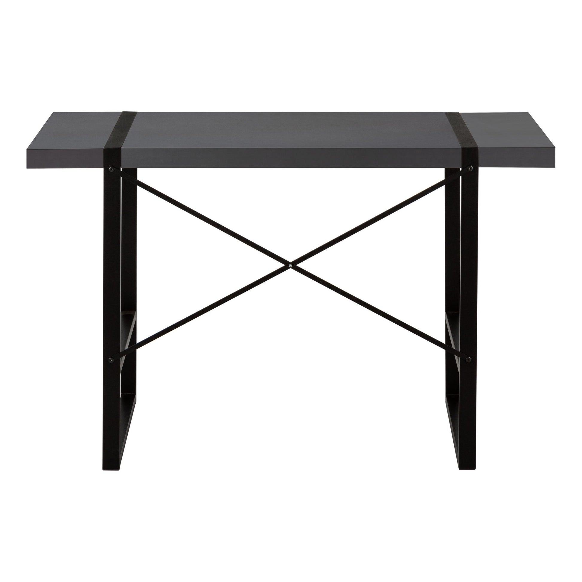 Computer Desk For Home Office, Laptop, Modern Convenient Design - Gray - Best Buy Furniture