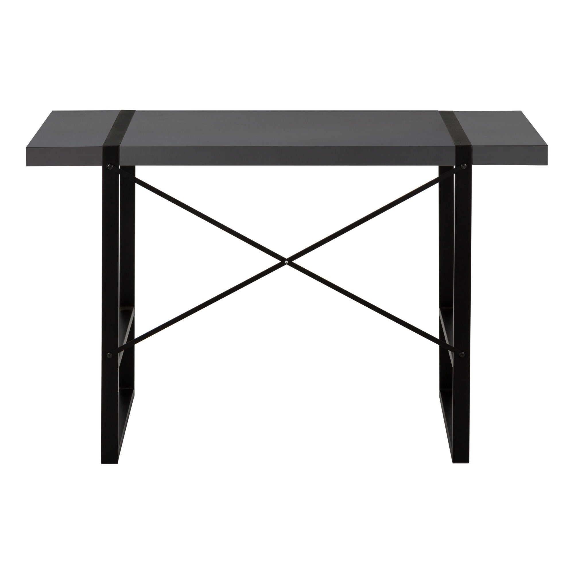 Computer Desk For Home Office, Laptop, Modern Convenient Design - Gray - Best Buy Furniture
