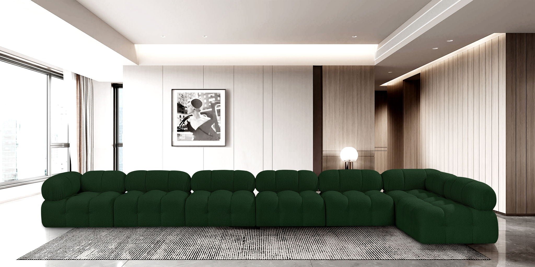 Ames - 7 Piece Modular L-Shaped Sectional