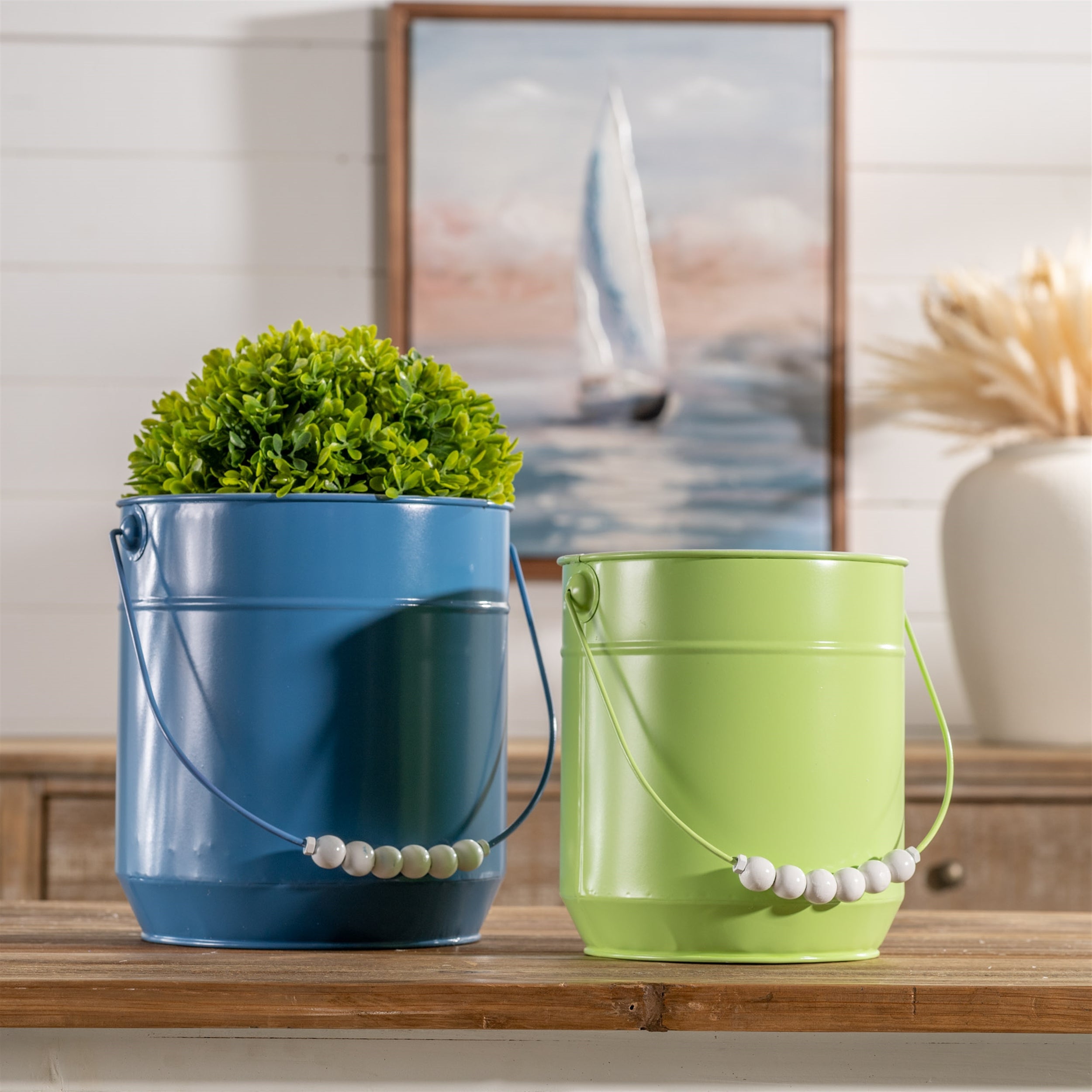 Boxwood Foliage Orb (Set of 2)