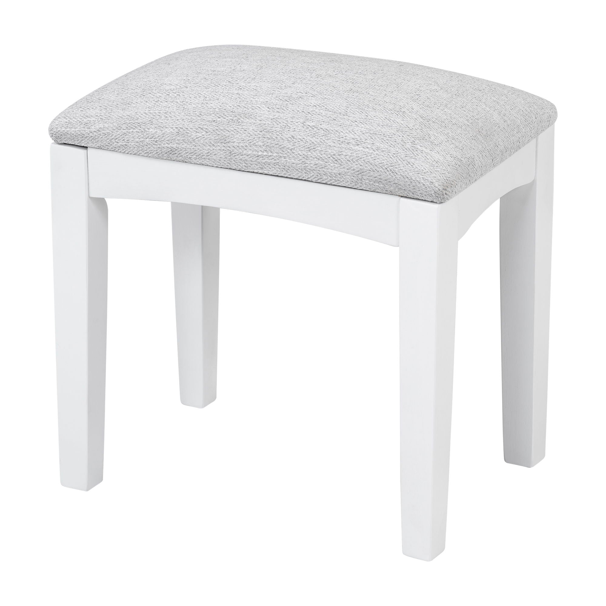 Elegant Makeup Vanity Desk With Adjustable Mirror And Storage And Construction - White - Best Buy Furniture