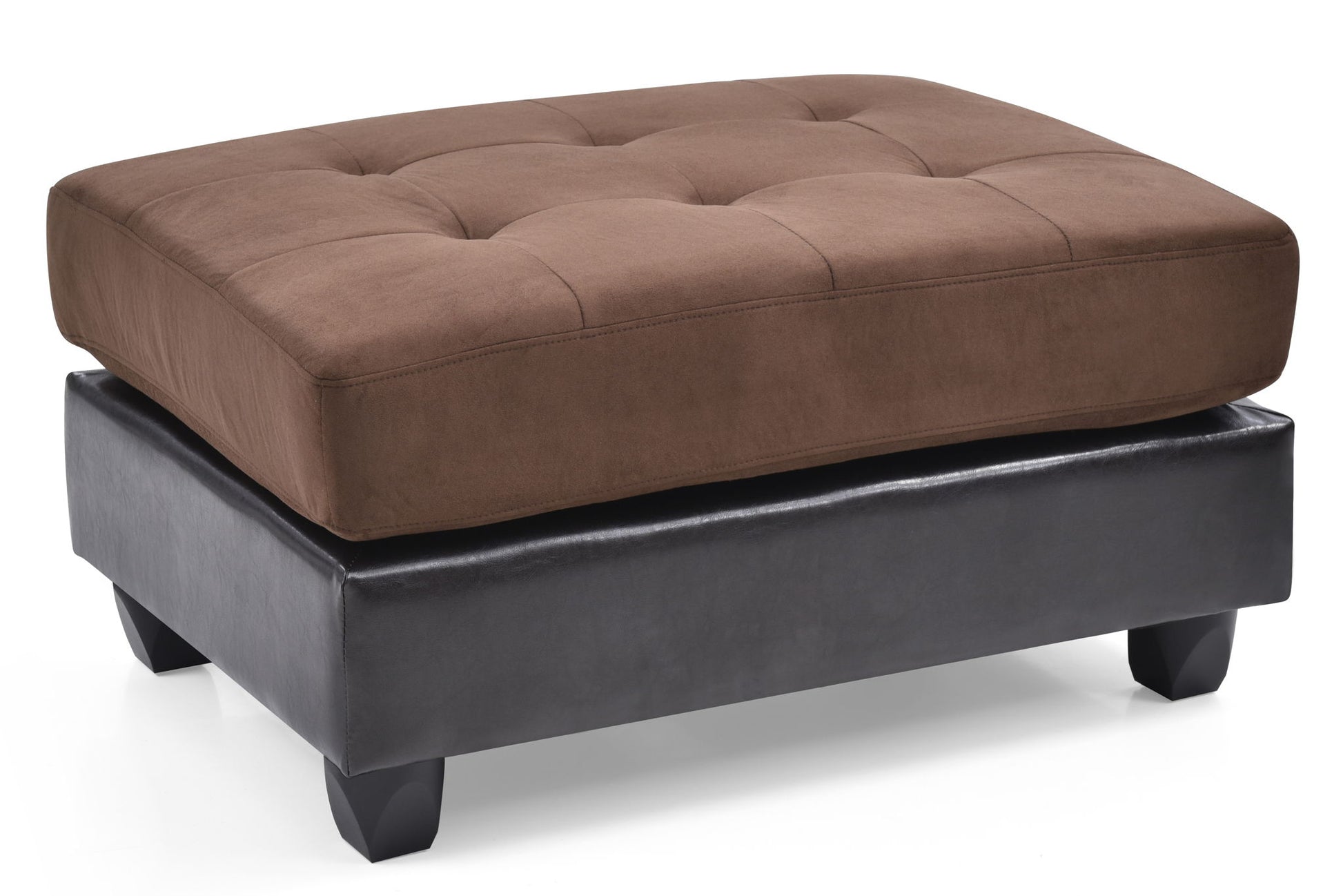 Chic Contemporary Ottoman - Best Buy Furniture