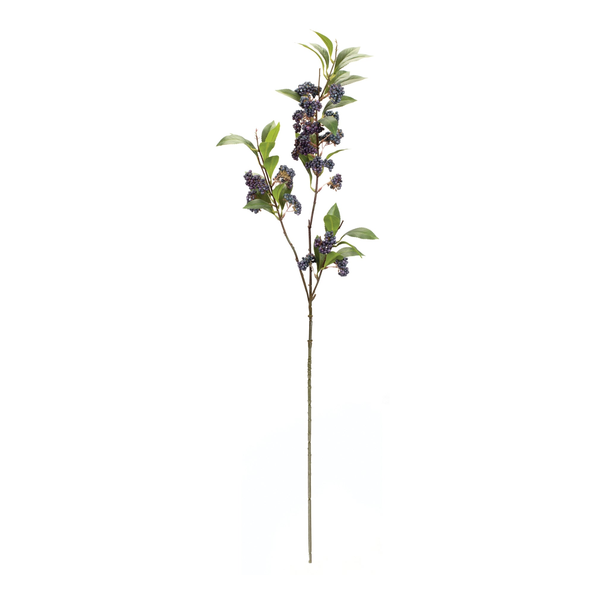 Mini berry foliage branch (set of 2)