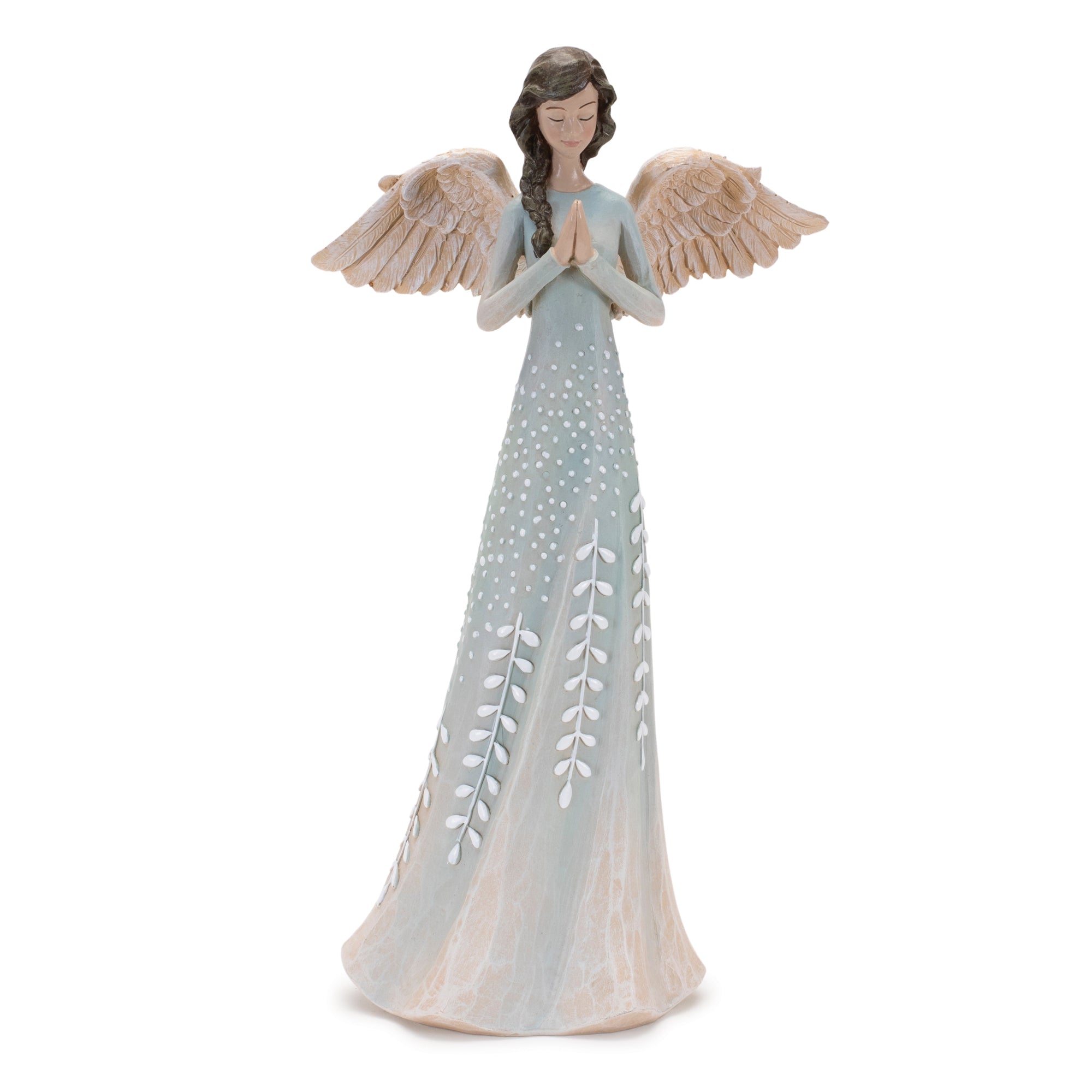 Serene angel figurine (set of 2)