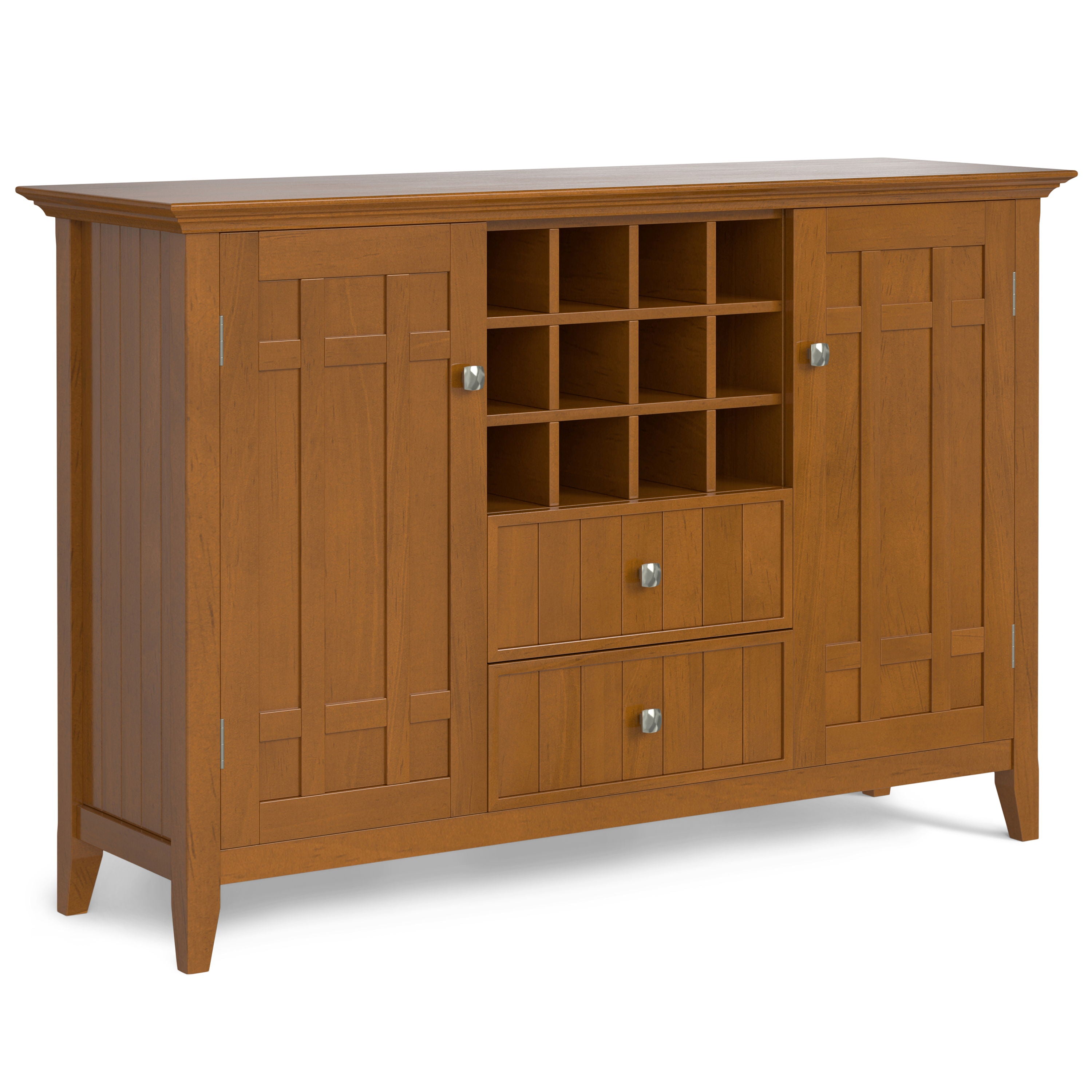 Bedford - Sideboard Buffet And Wine Rack - Best Buy Furniture