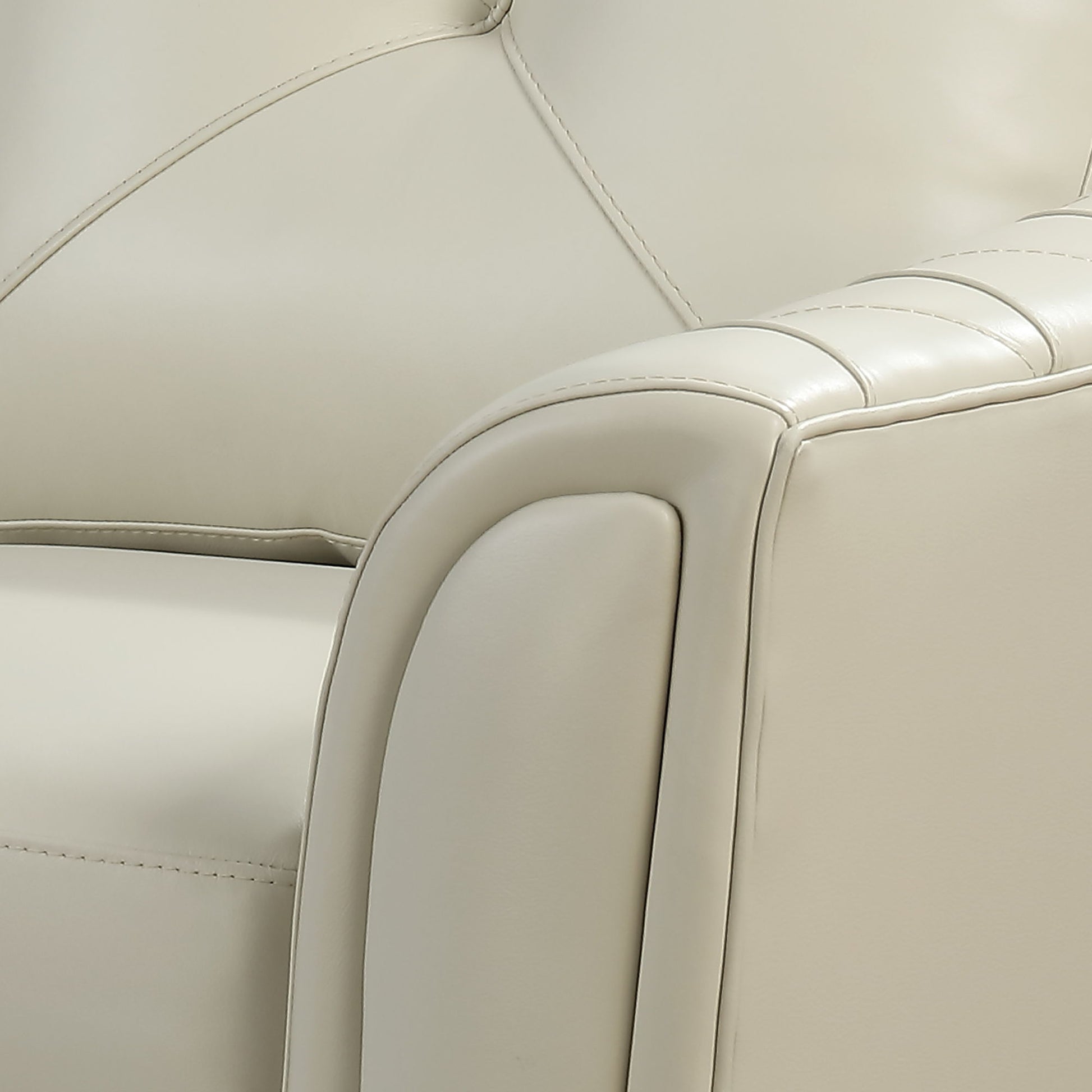 Modern Tufted Leather Sofa - Best Buy Furniture