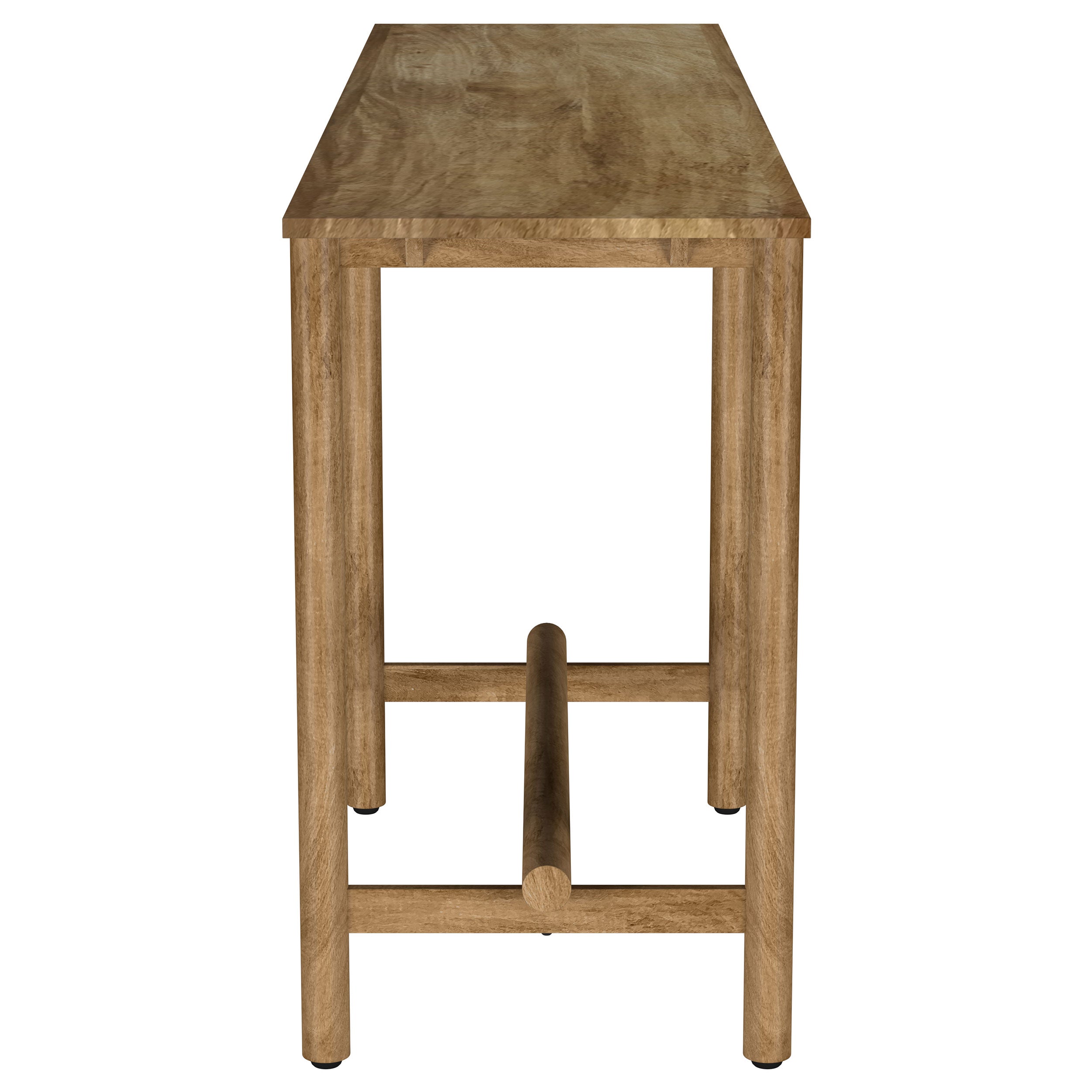 Darius Solid Wood Entryway Console Table Natural Mango-