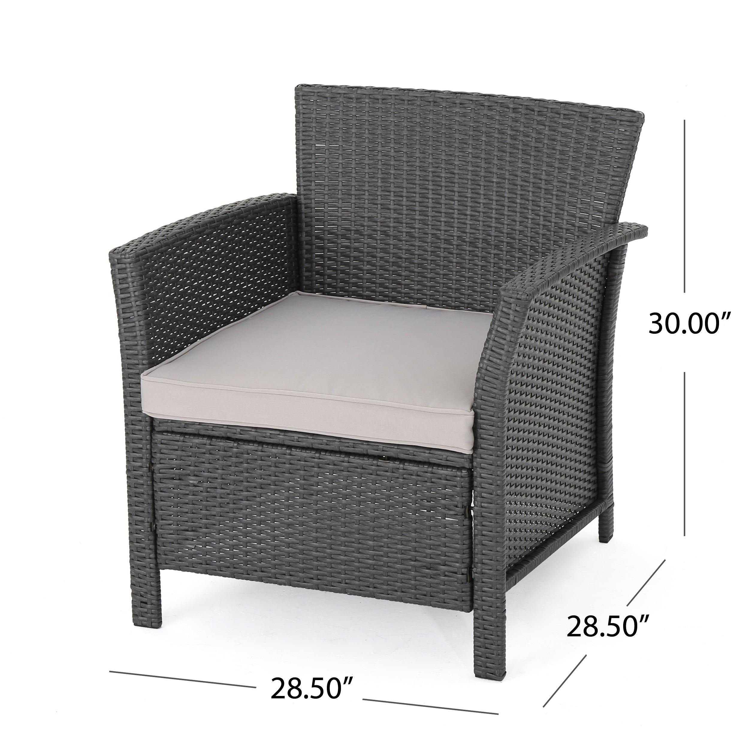 St Lucia Chair Outdoor 2-Piece Chair Set