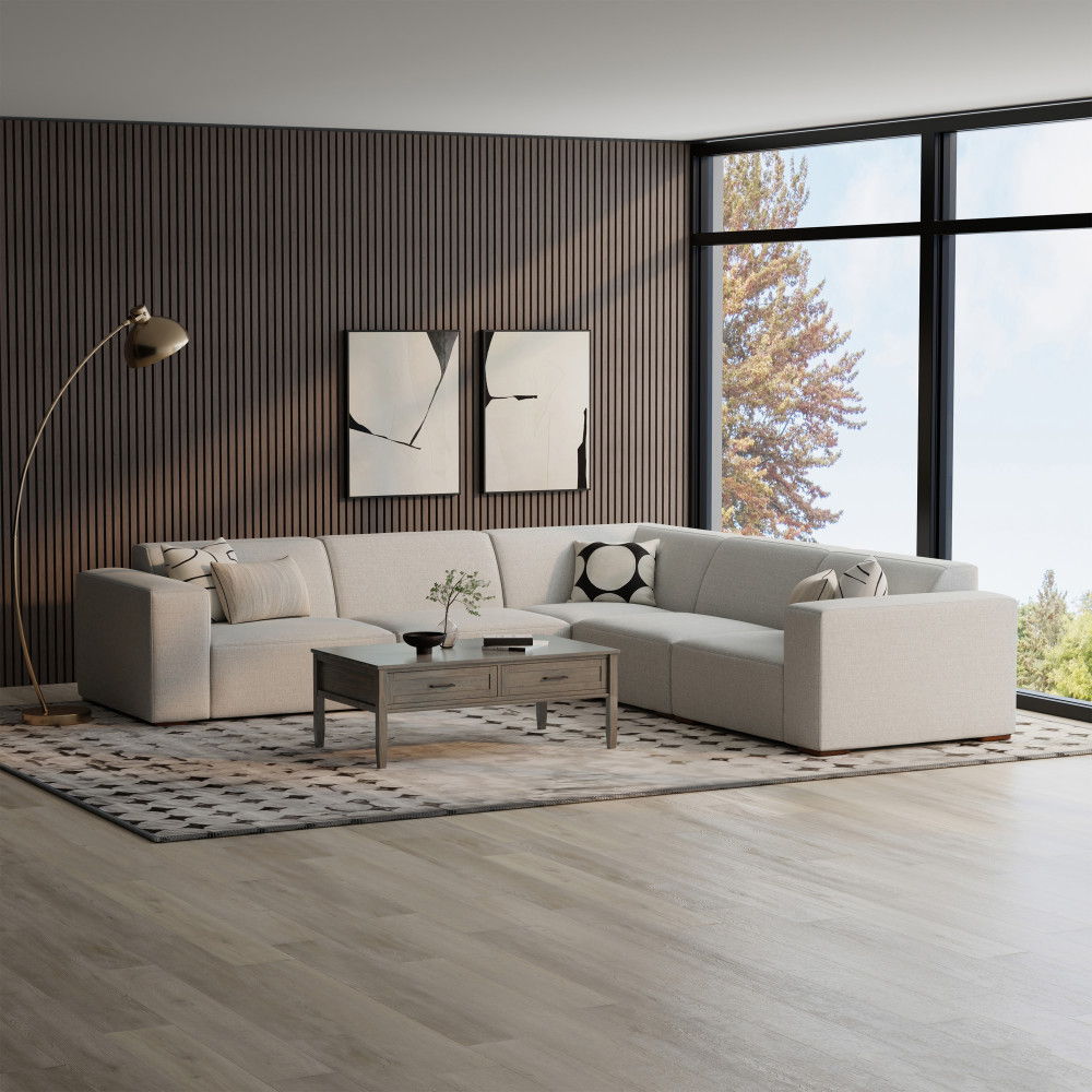 Rex - Handcrafted Sectional Sofa - Best Buy Furniture