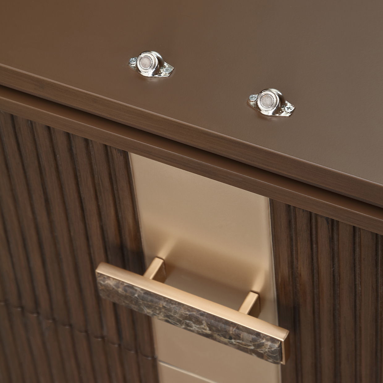 West Kensington - Display Cabinet - Medium Espresso - Best Buy Furniture