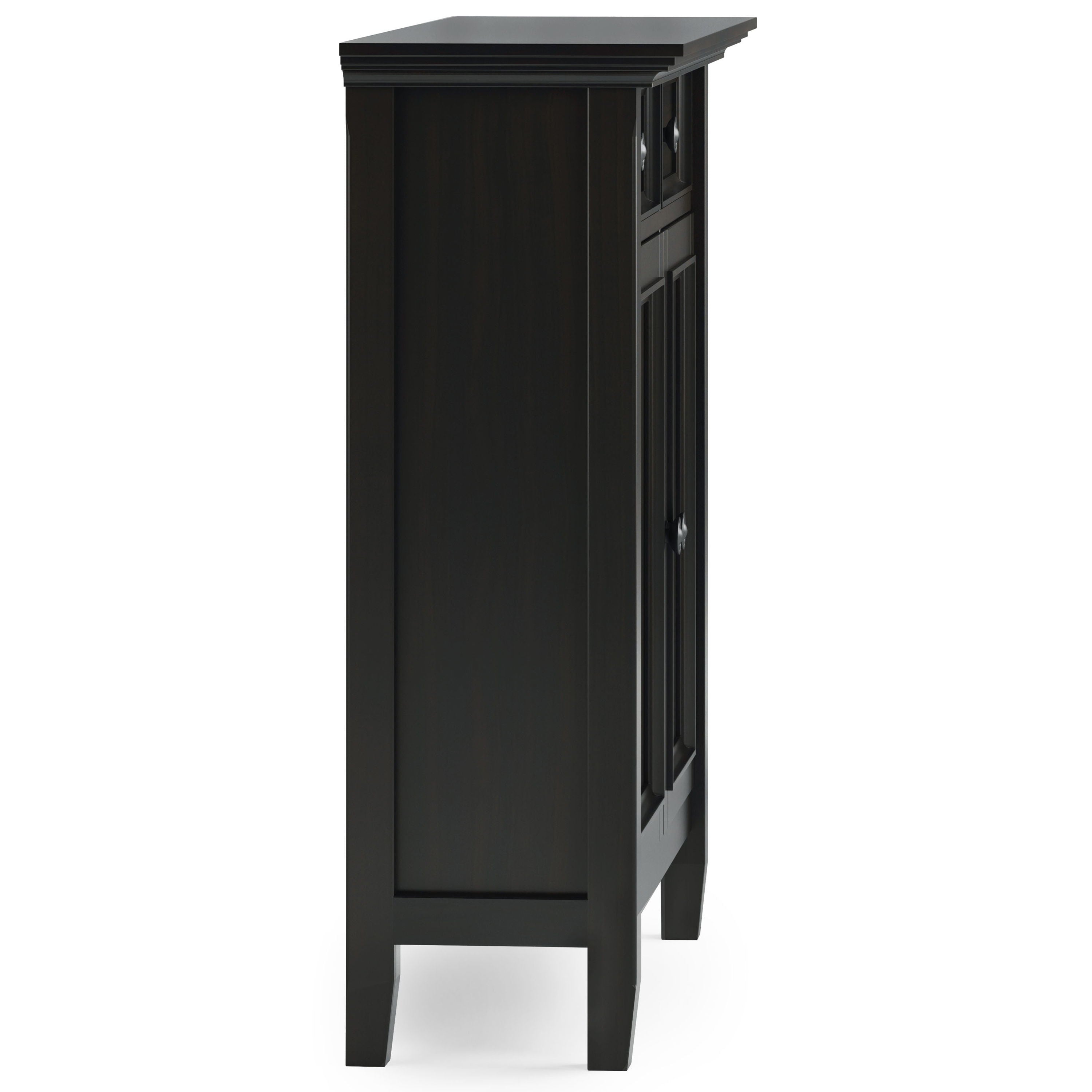 Amherst - Entryway Storage Cabinet - Hickory Brown - Best Buy Furniture