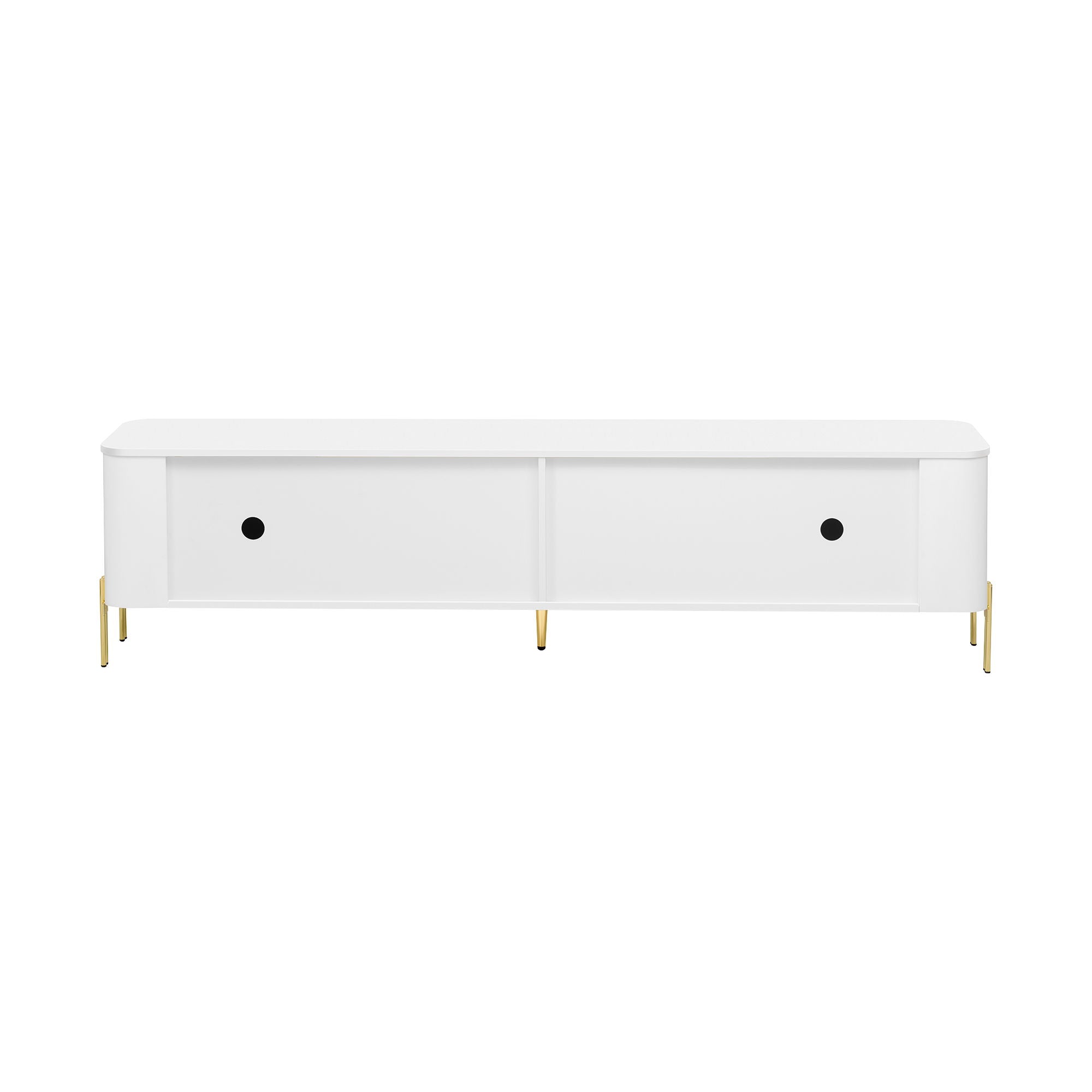 TV Stand For TVs Up To 80" With 4 Drawers And 2 Spacious Cabinets