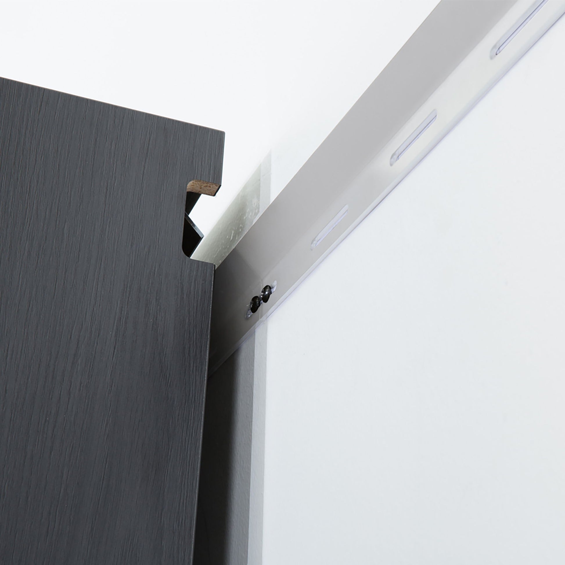 Astro Series - Garage Cabinet Set C With Soft Closing Drawers - Metallic Gray - Best Buy Furniture