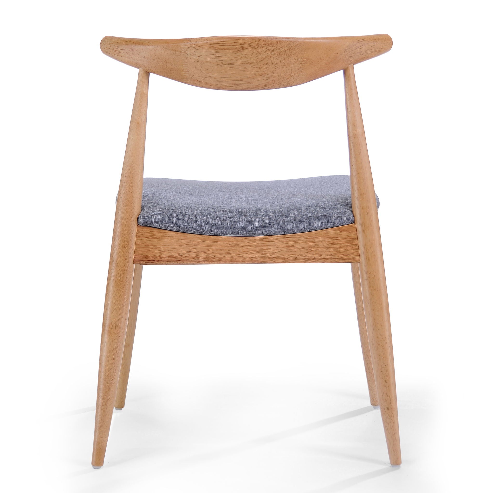 Candescent - Dining Chair With Curved Back And Wood Frame (Set of 2)