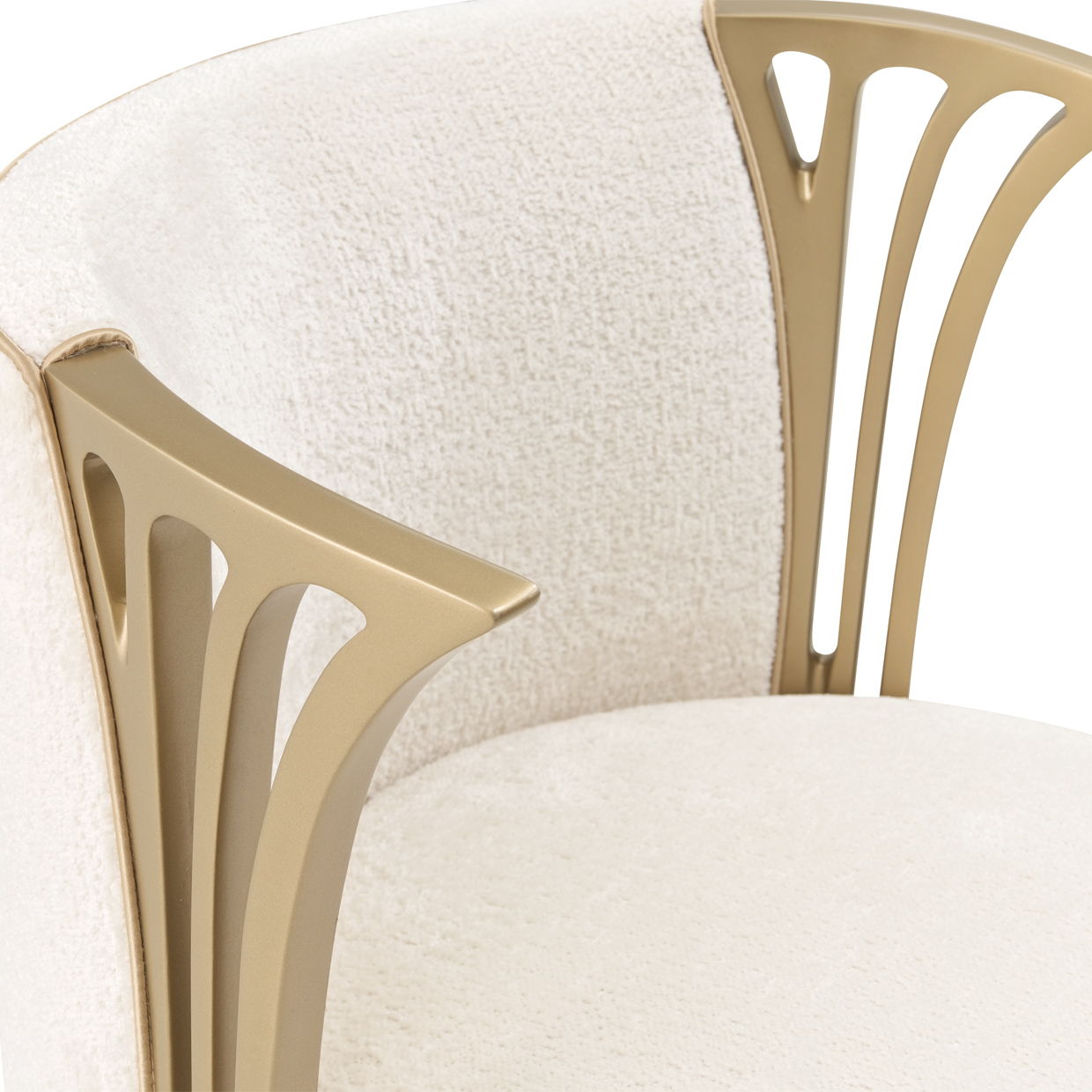 La Terrazza - Vanity Chair - Creamy Pearl