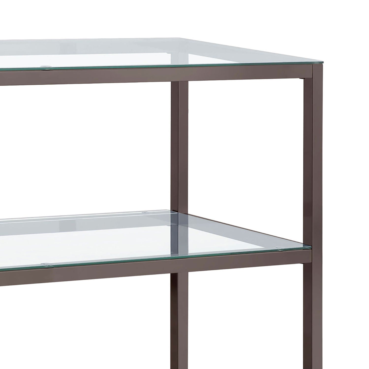 Weston - 2 Shelf Entryway Console Table - Black