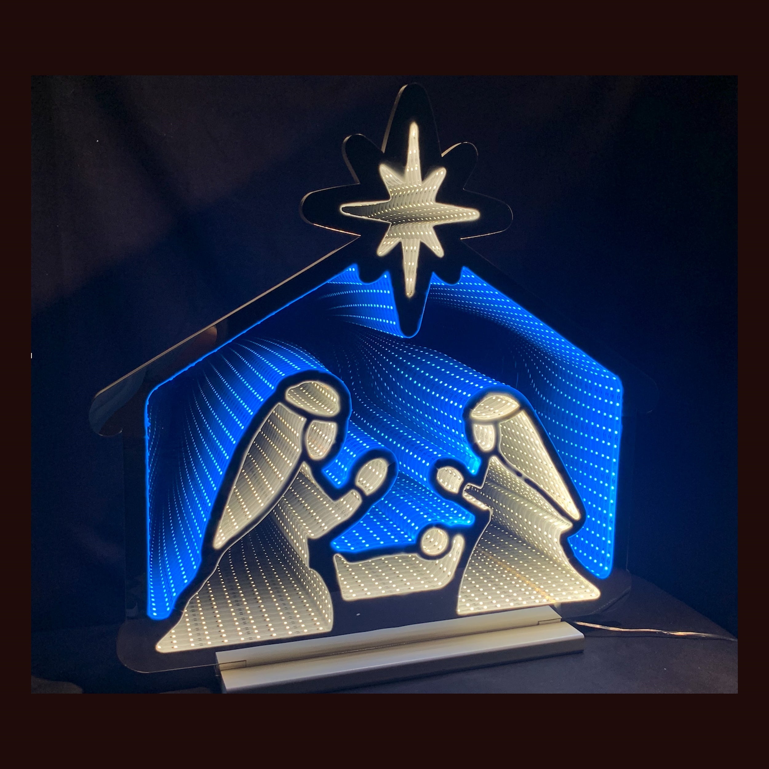 Nativity Scene Ekkolight 24.5"H