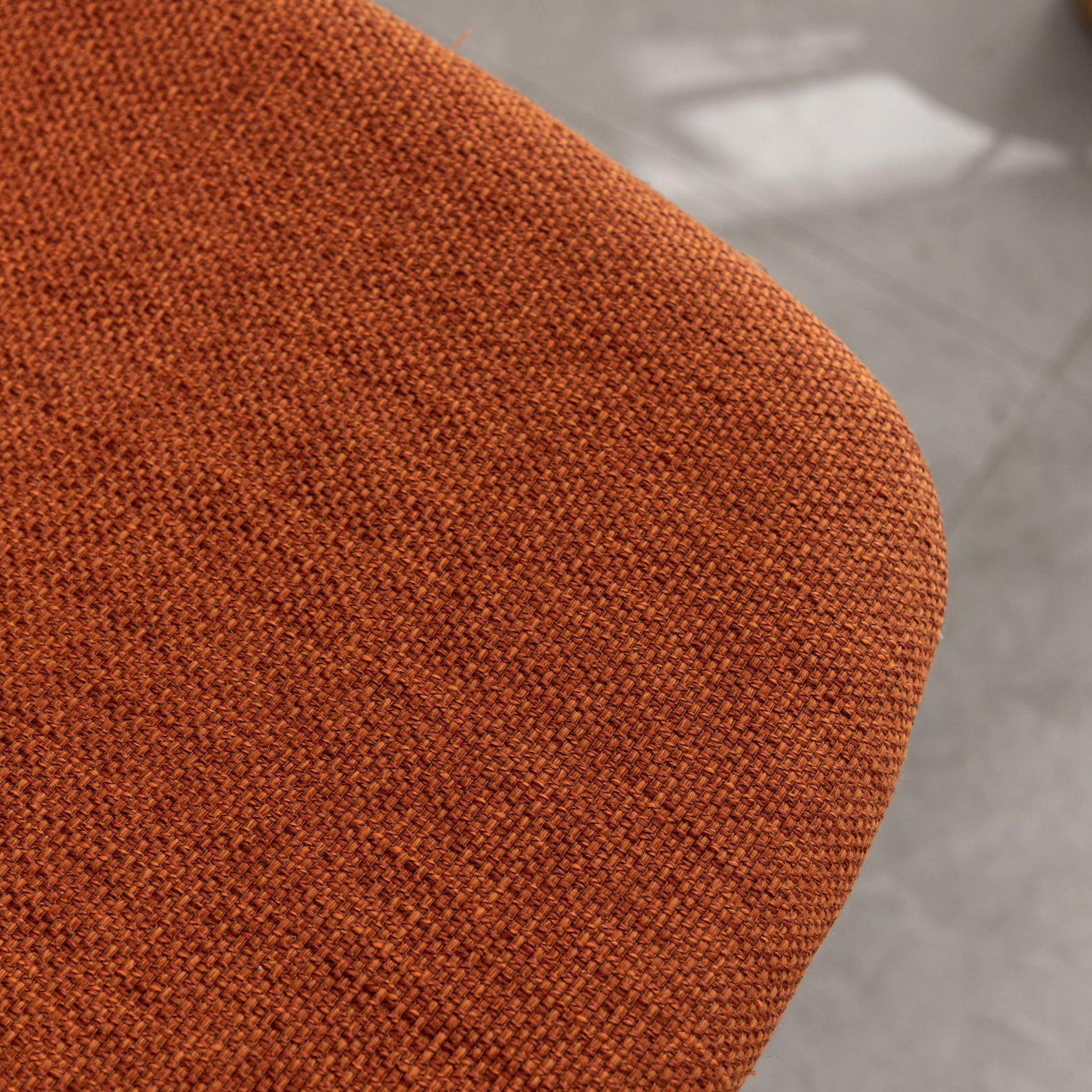 Porth - 28.25" Fabric Kitchen Counter Height Stools (Set of 2) - Orange - Best Buy Furniture