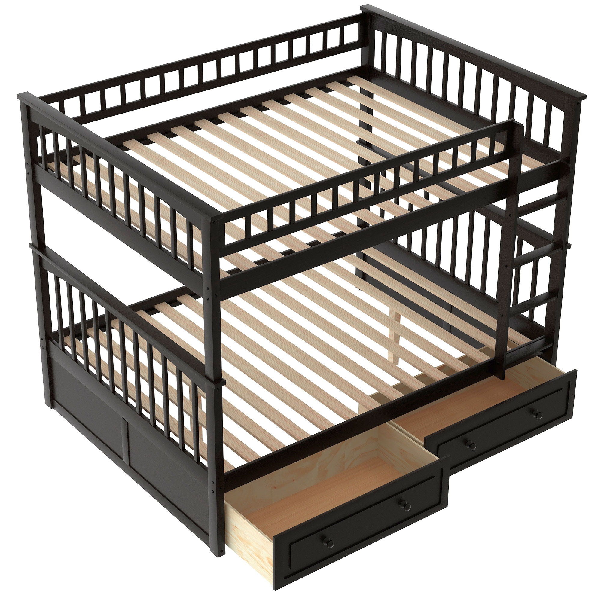 Bunk Bed With Drawers, Convertible Design