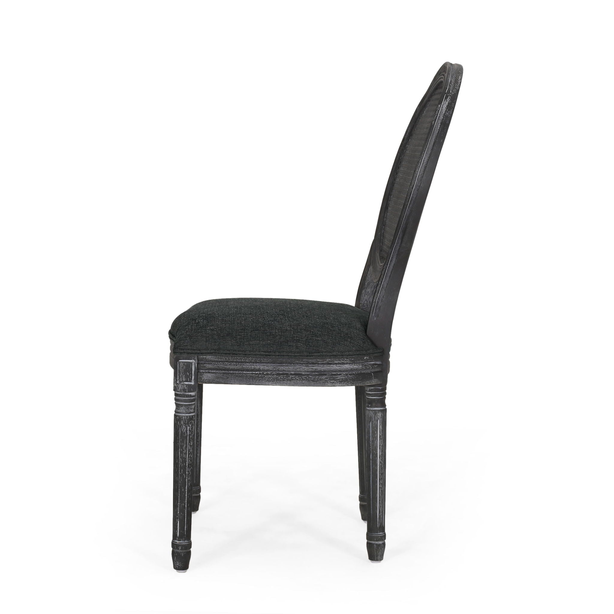 French Country Dining Chair With Cane Backrest (Set of 2) - Best Buy Furniture