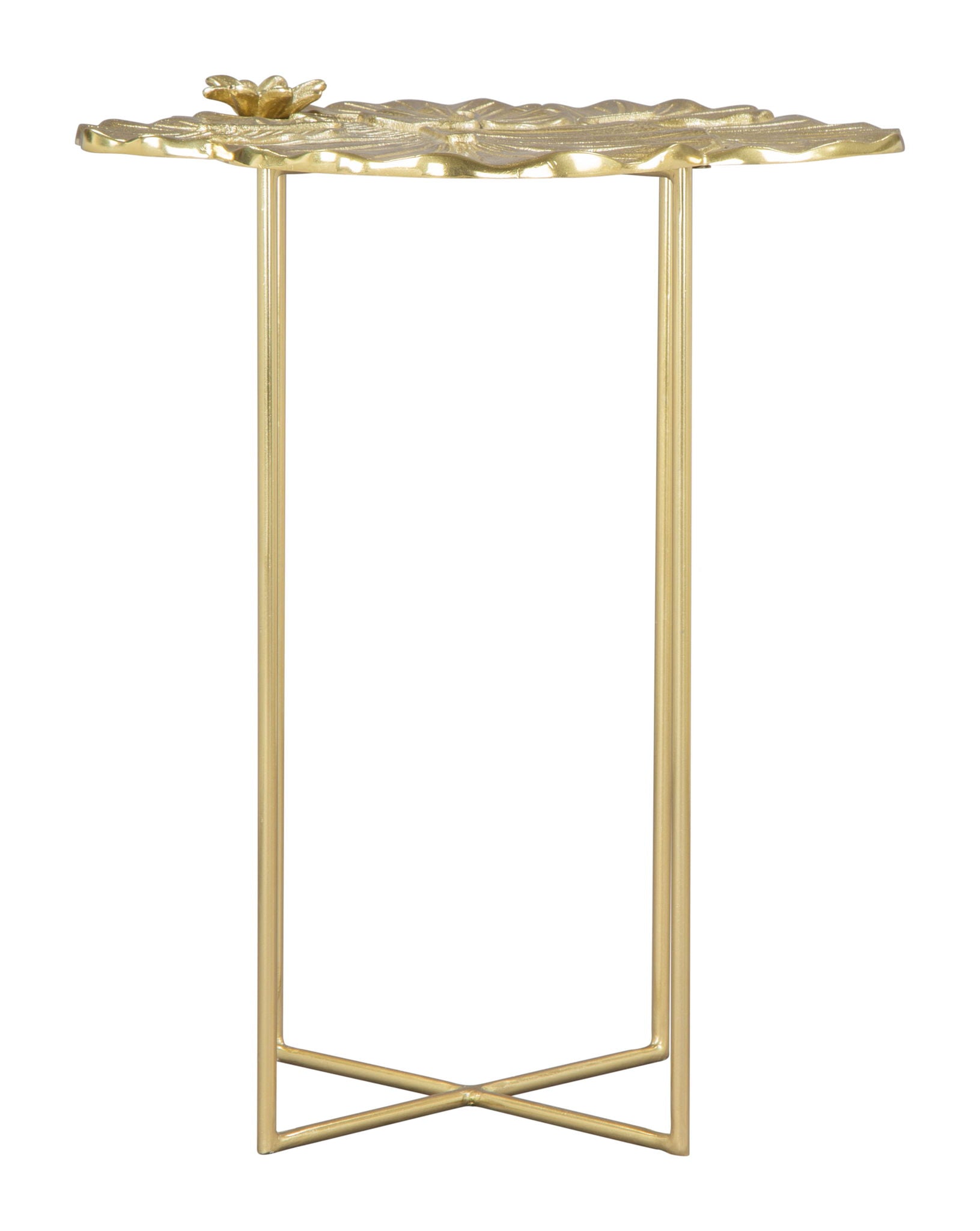 Lotus - Side Table - Gold