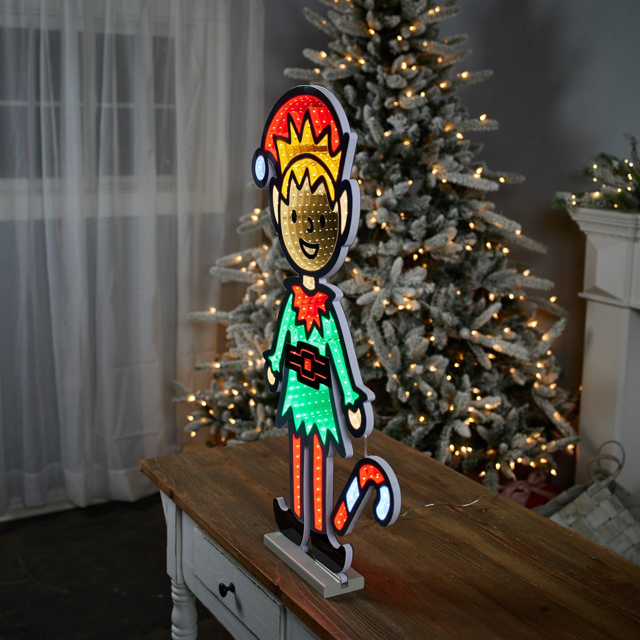 Holiday Elf Ekkolight 29"H