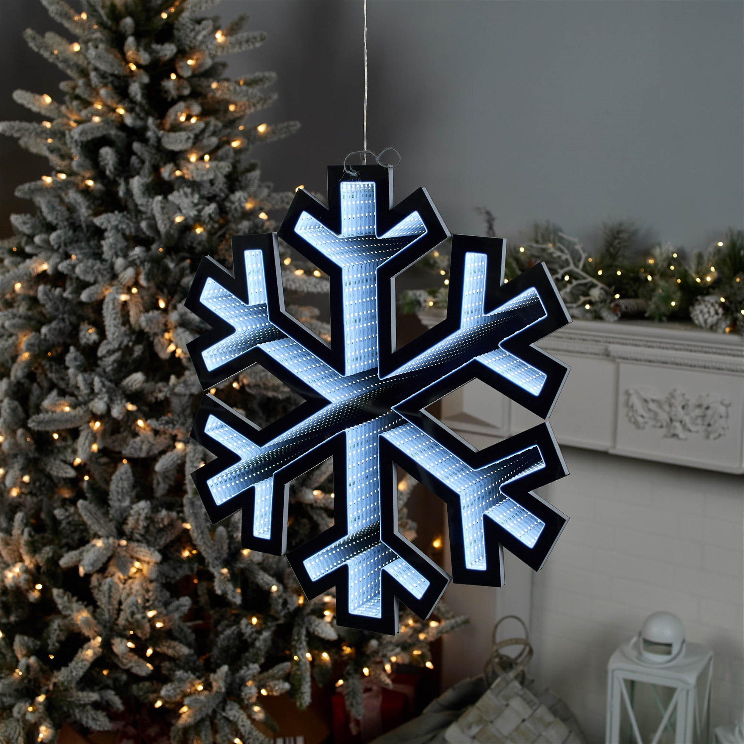 Holiday Snowflake Ekkolight 23.5"H