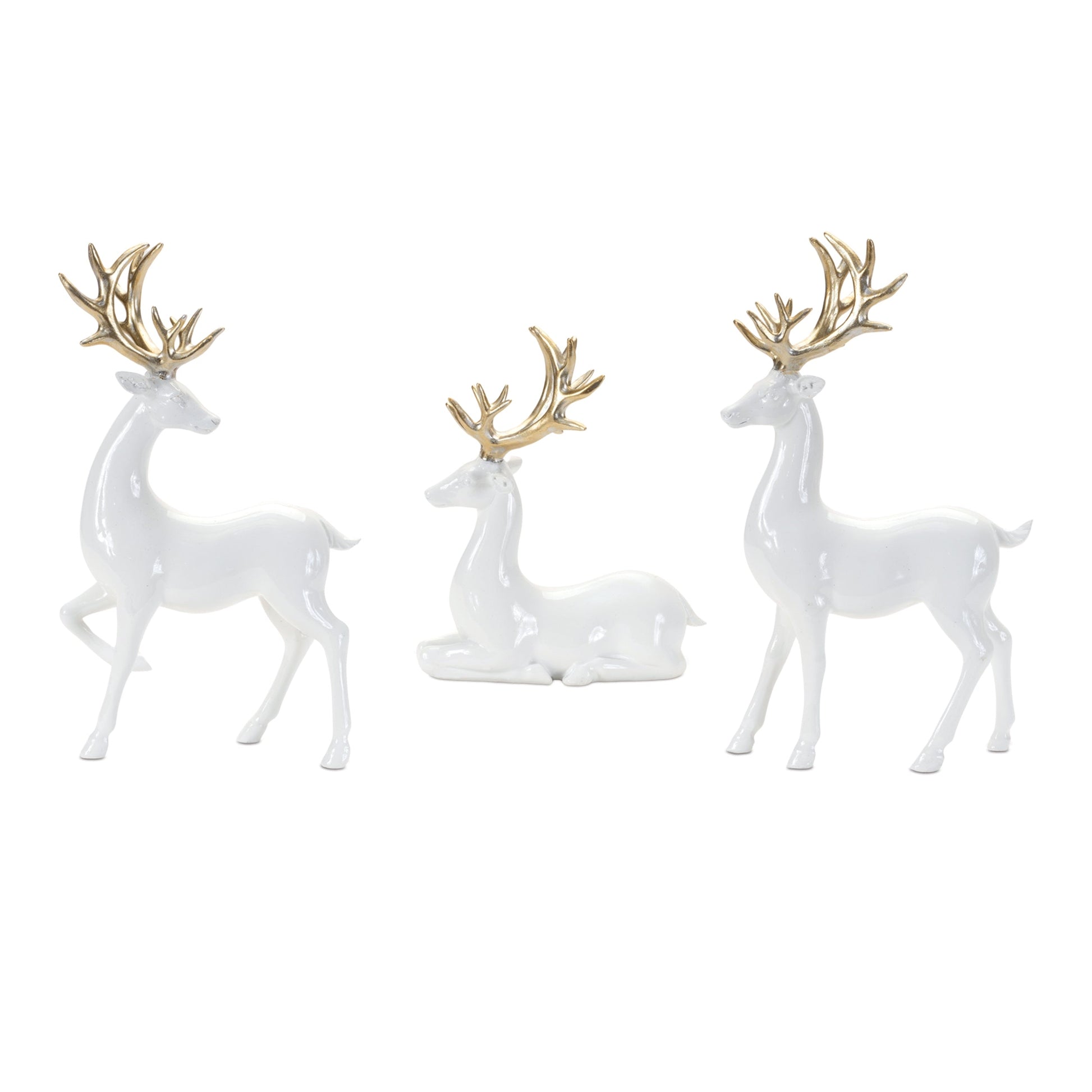 Winter-Deer-Figurine-(Set-of-3)-Figurines
