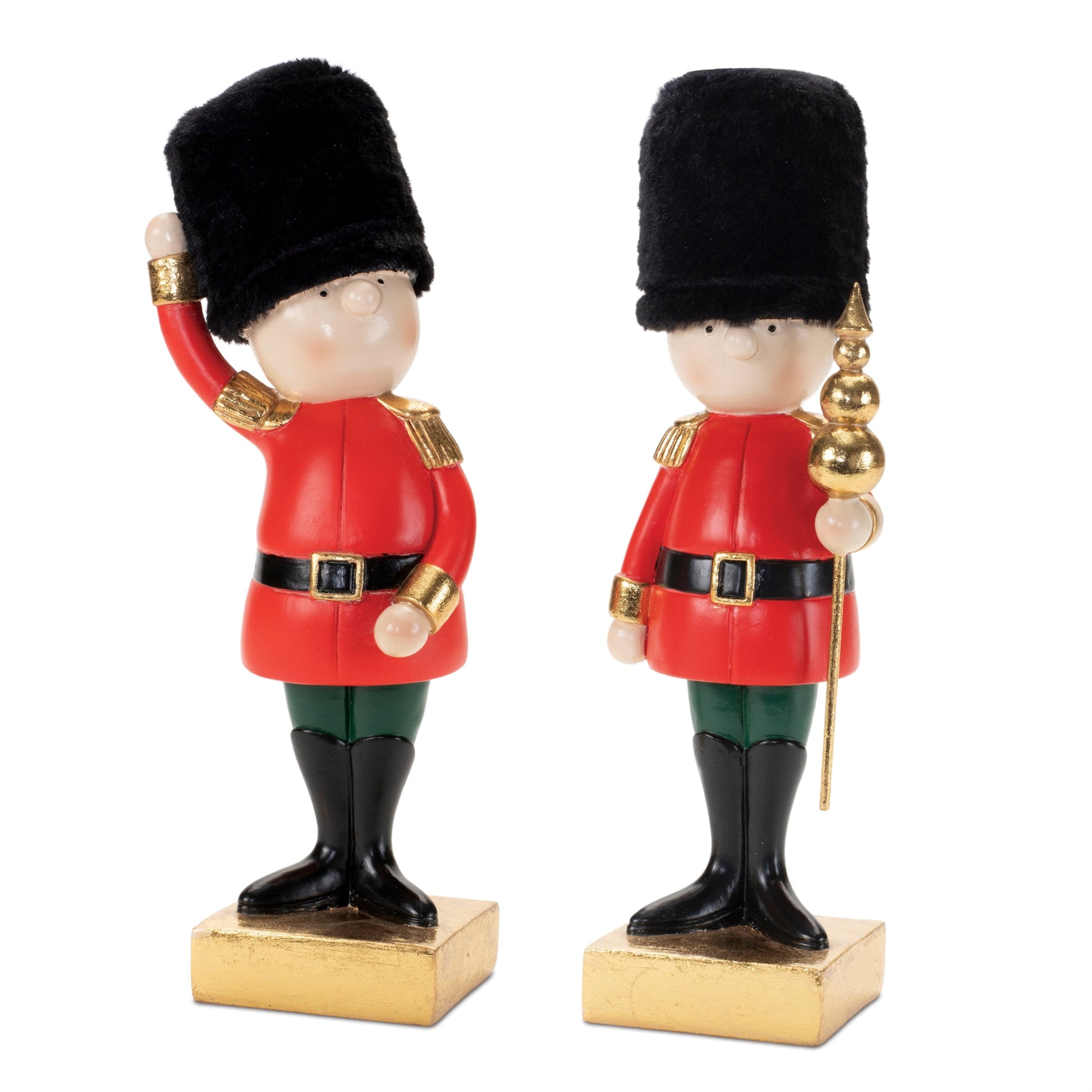 Holiday-Nutcracker-Soldier-Figurine-(Set-of-2)-Figurines