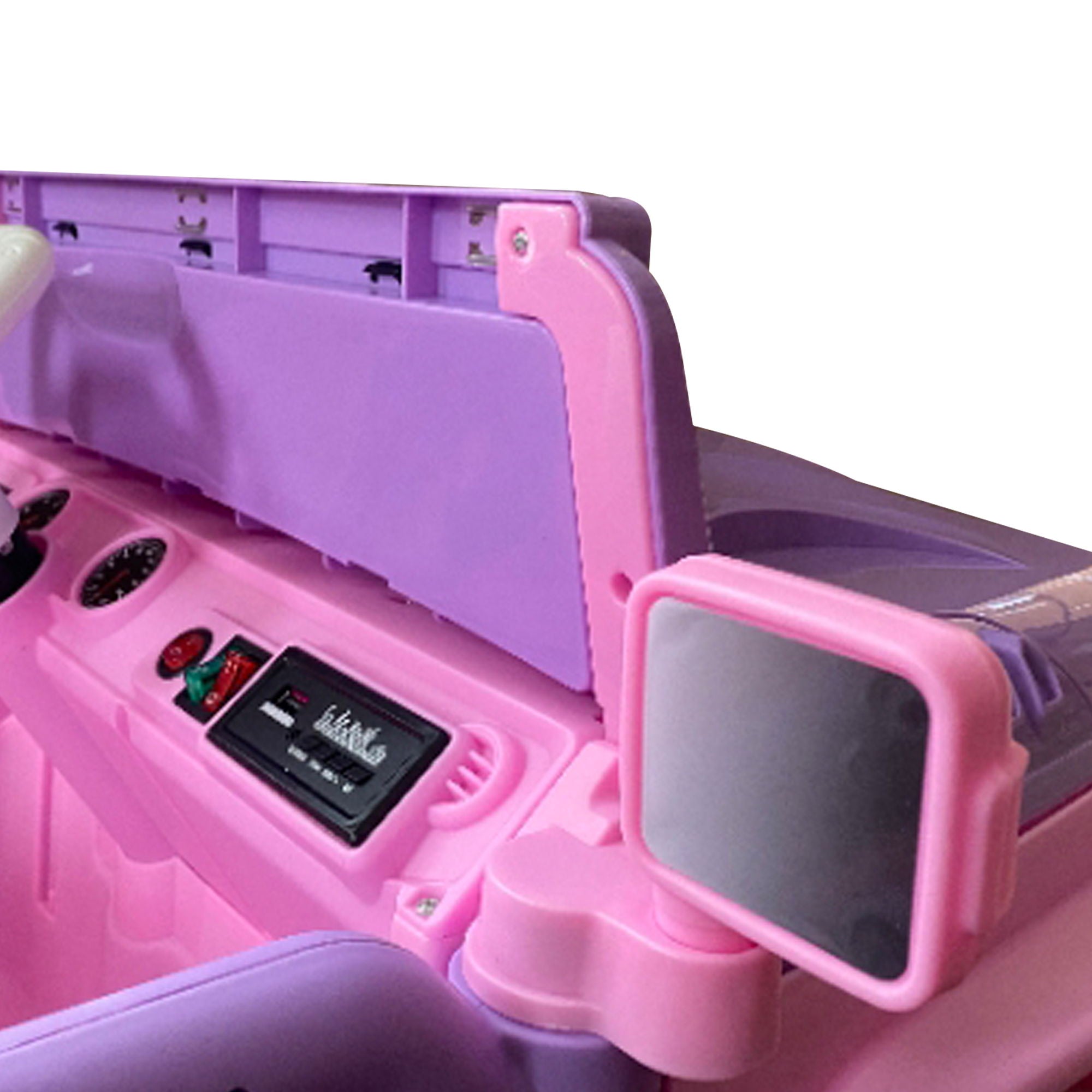 Electric Car With Remote Control, Colorful LED Lights, USB & MP3