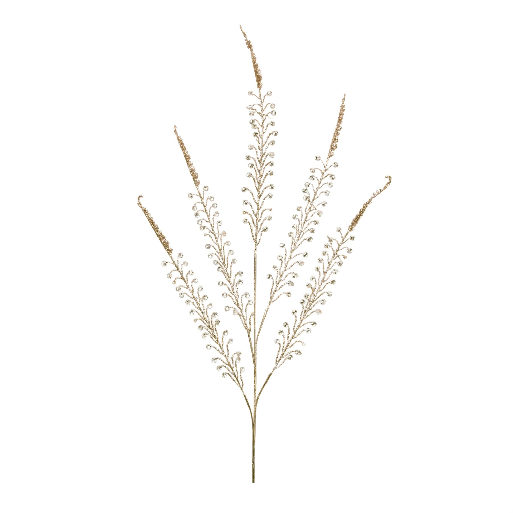 Beaded-Fern-Spray-(Set-of-2)-Artificial-Flowering-Plants