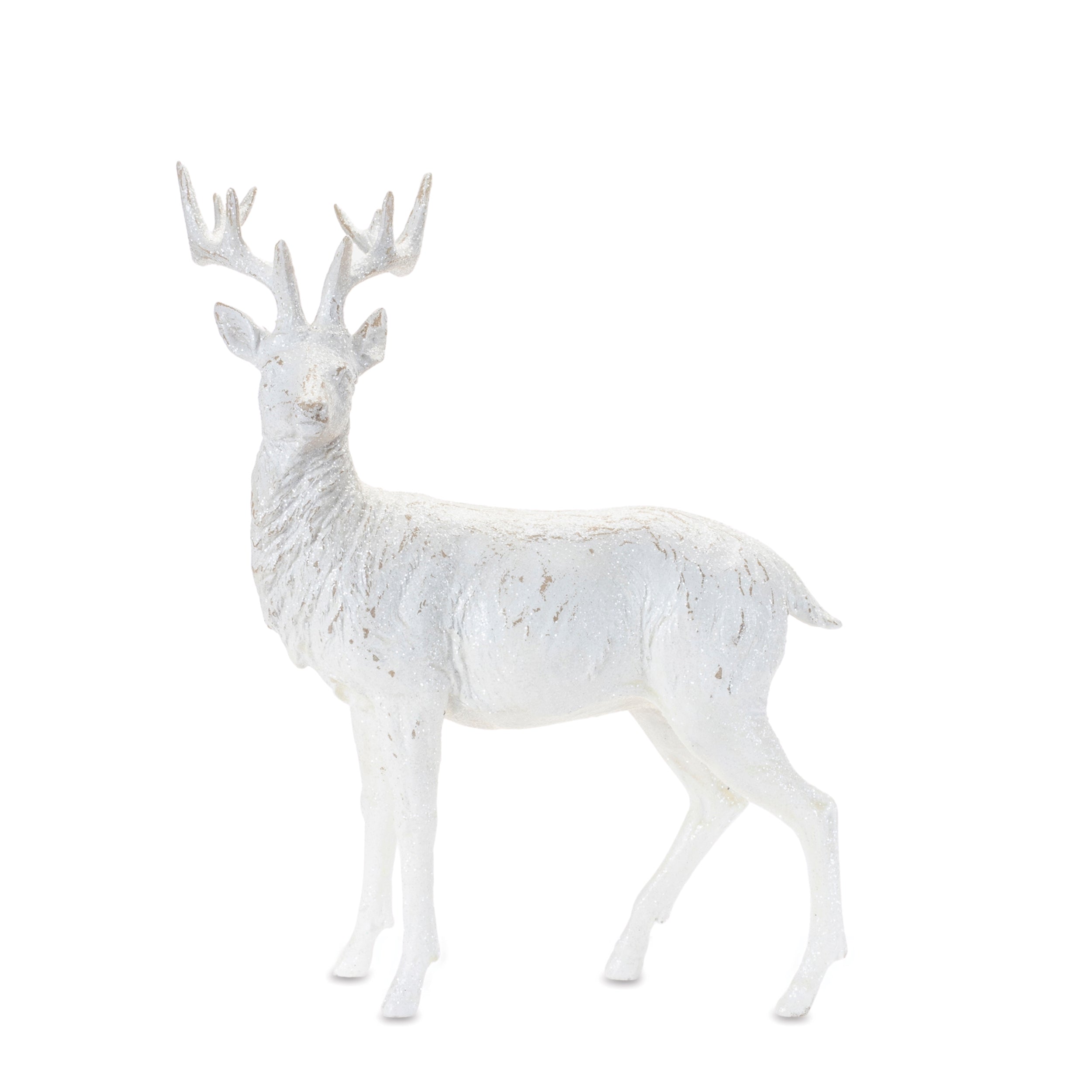 Winter Deer Statue (Set of 2)