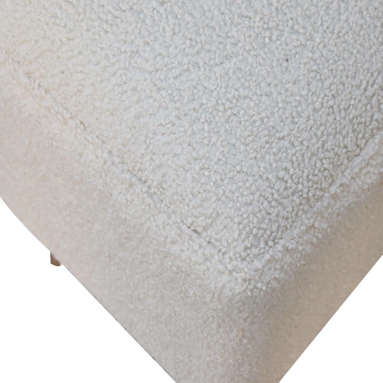Squoval - Bench - Cream / Brown - Best Buy Furniture