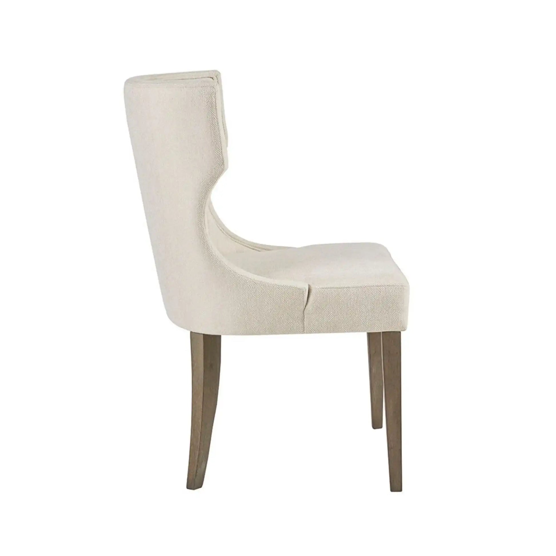 Elegant Design Dining Chair Polyester - Cream - Best Buy Furniture